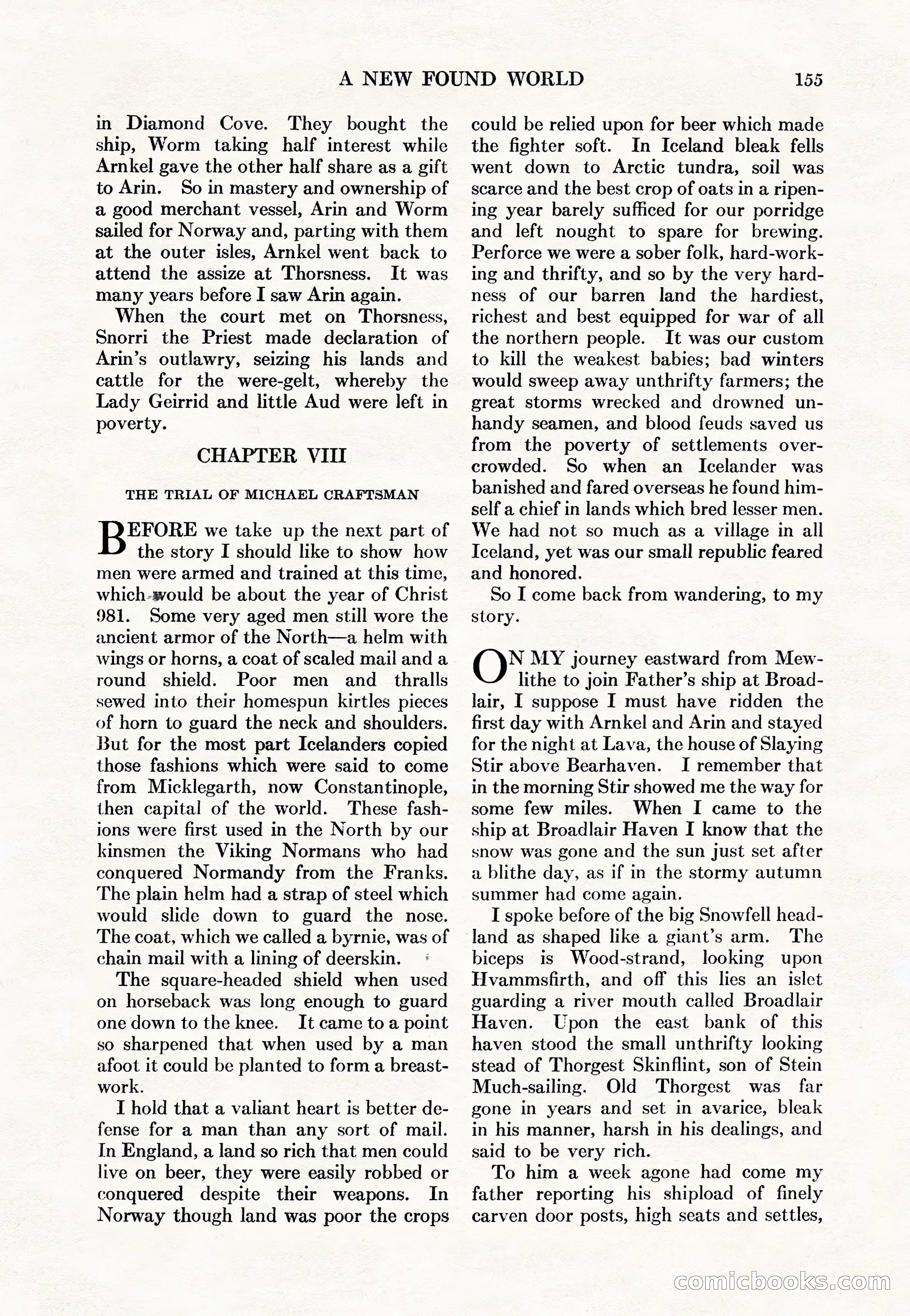 Adventure Magazine Cover, May 15, 1927 — page 157 of 196