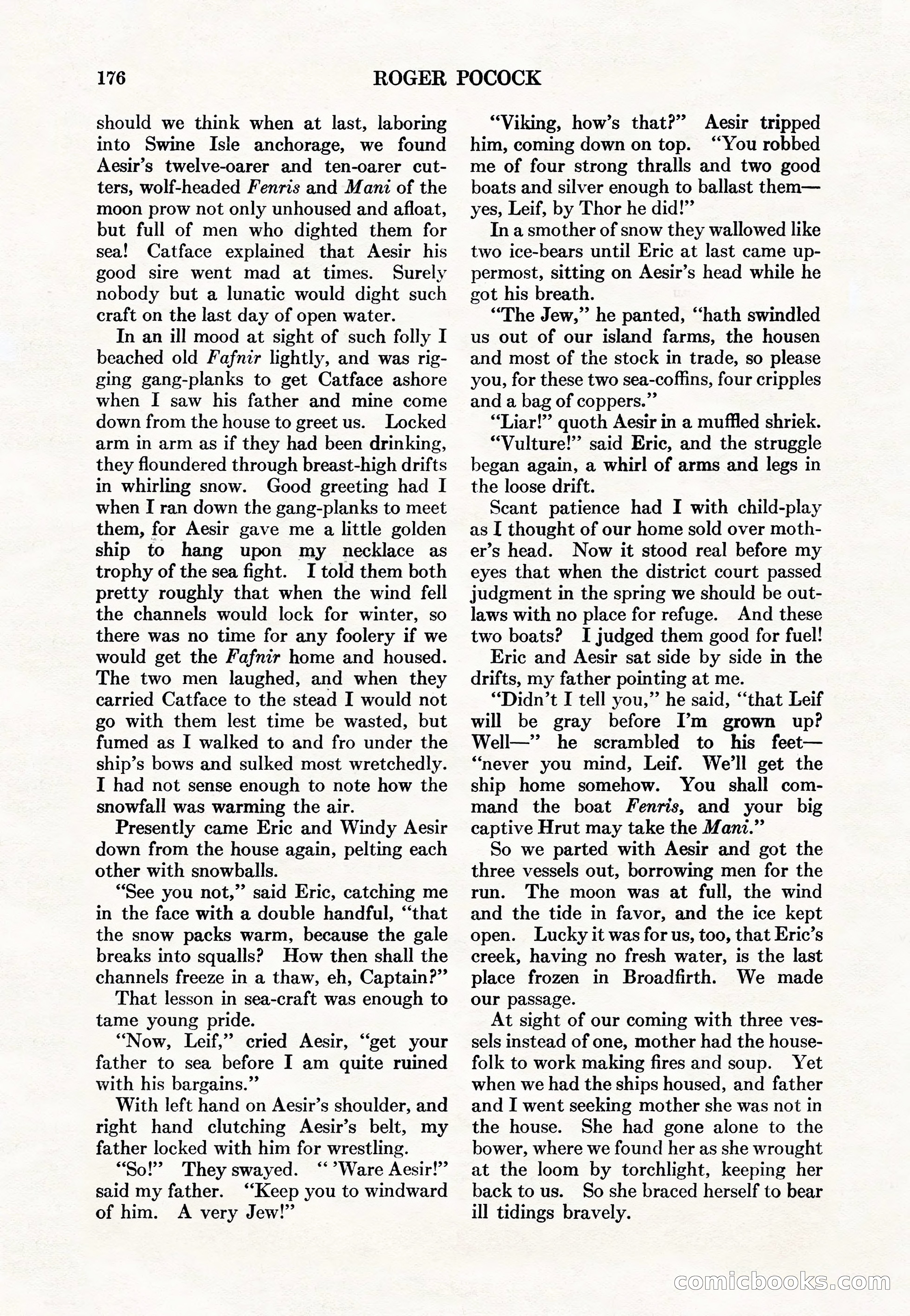 Adventure Magazine Cover, May 15, 1927 — page 178 of 196