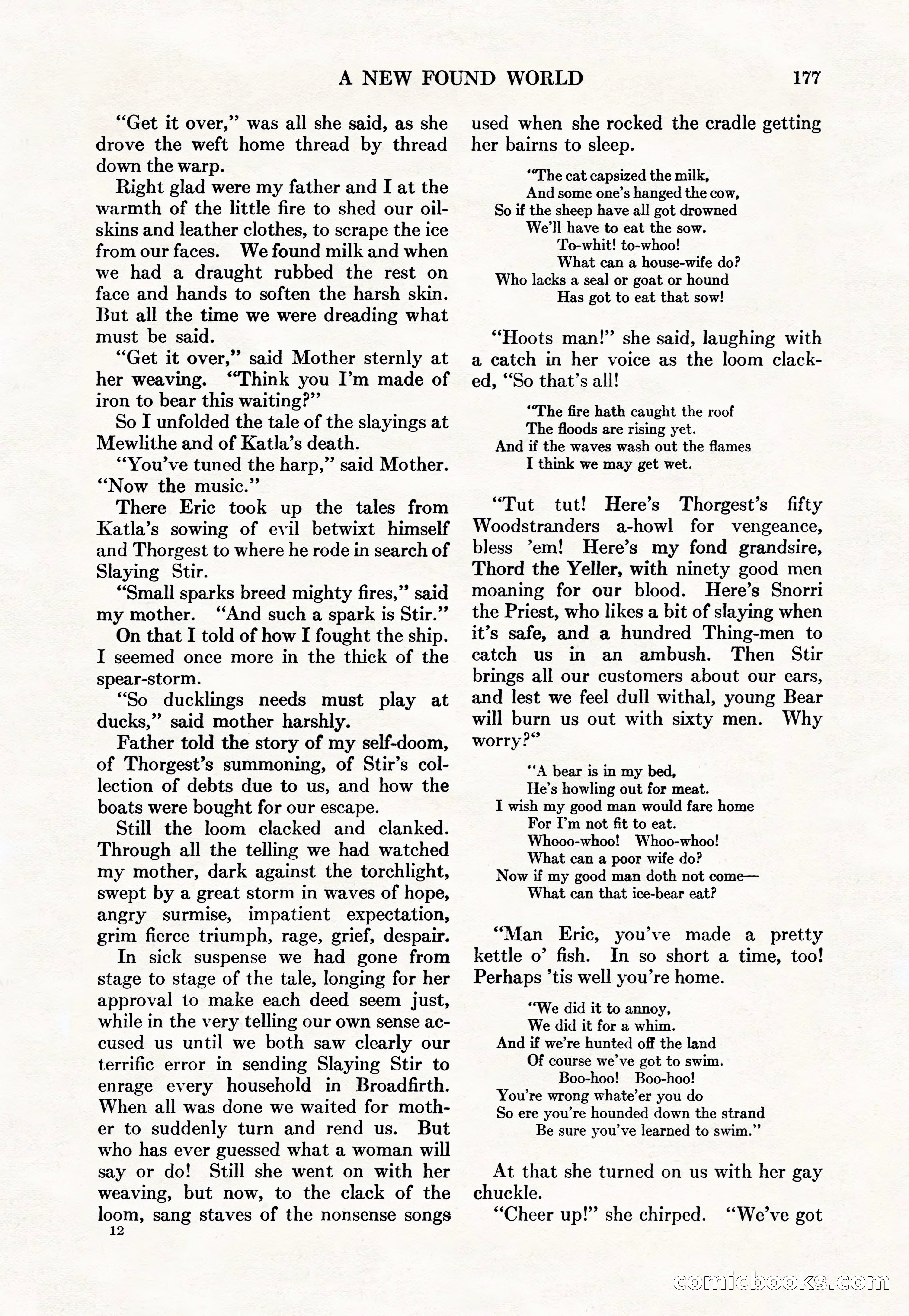 Adventure Magazine Cover, May 15, 1927 — page 179 of 196