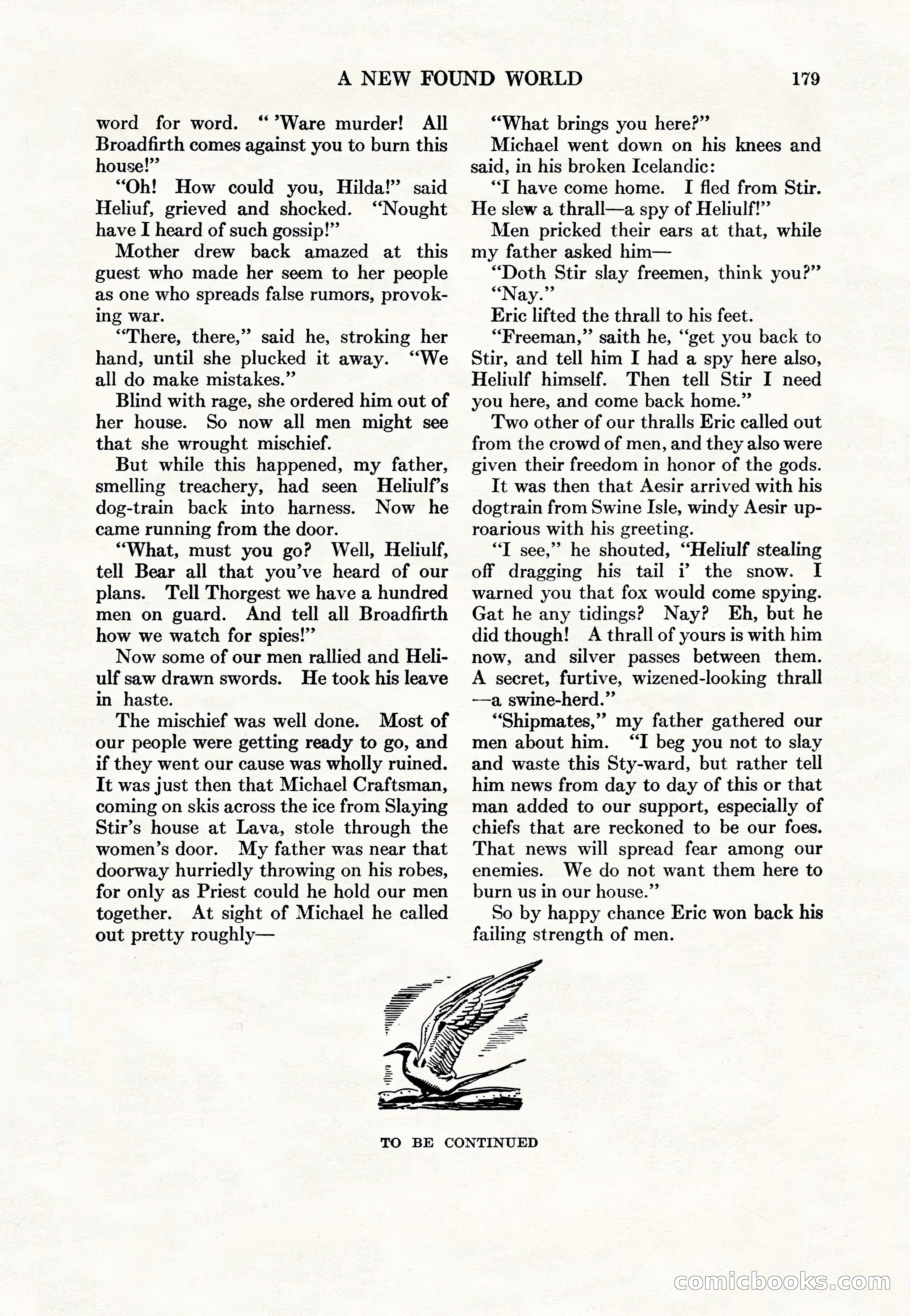 Adventure Magazine Cover, May 15, 1927 — page 181 of 196