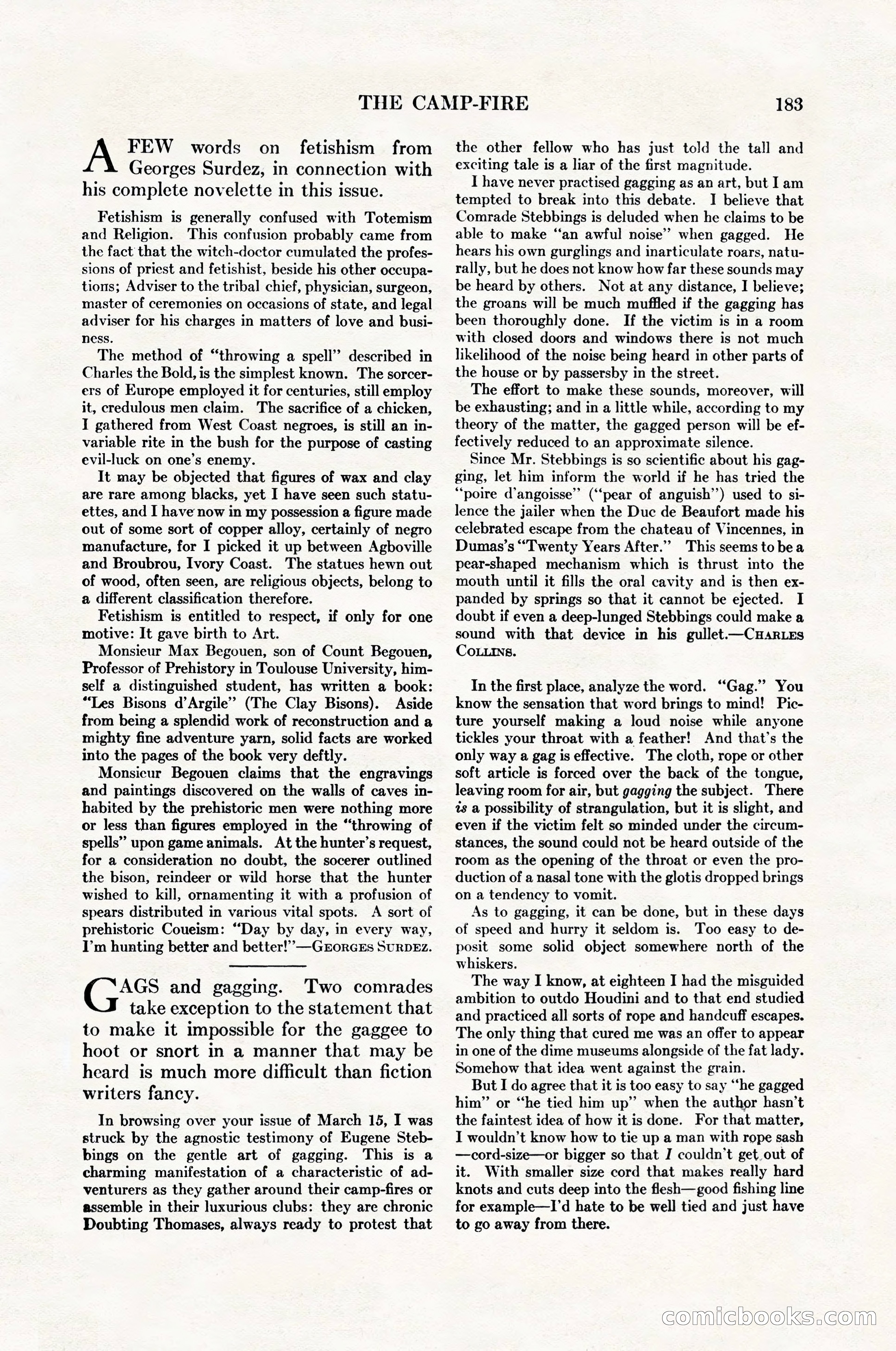 Adventure Magazine Cover — page 185 of 200