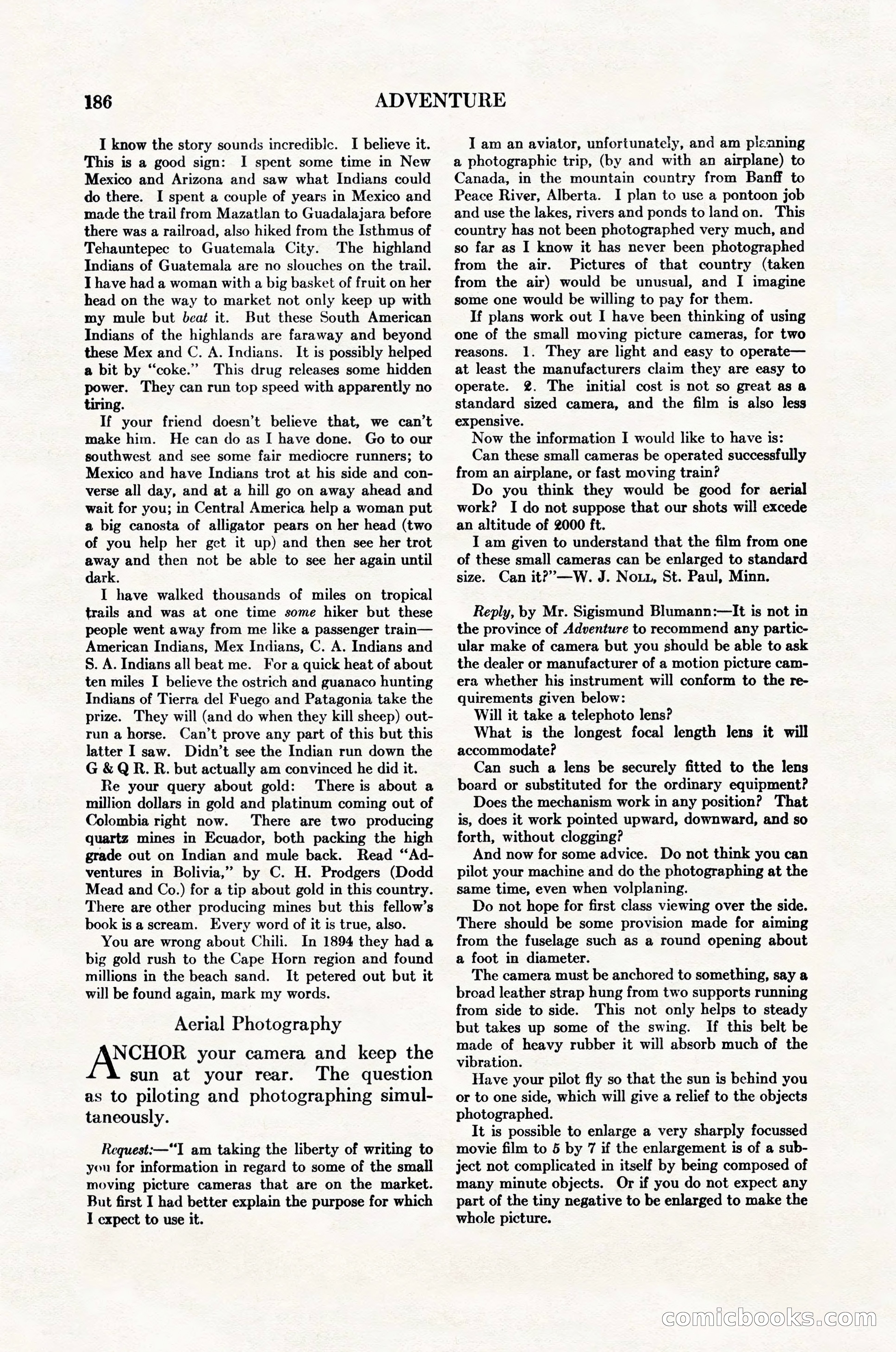 Adventure Magazine Cover — page 188 of 200