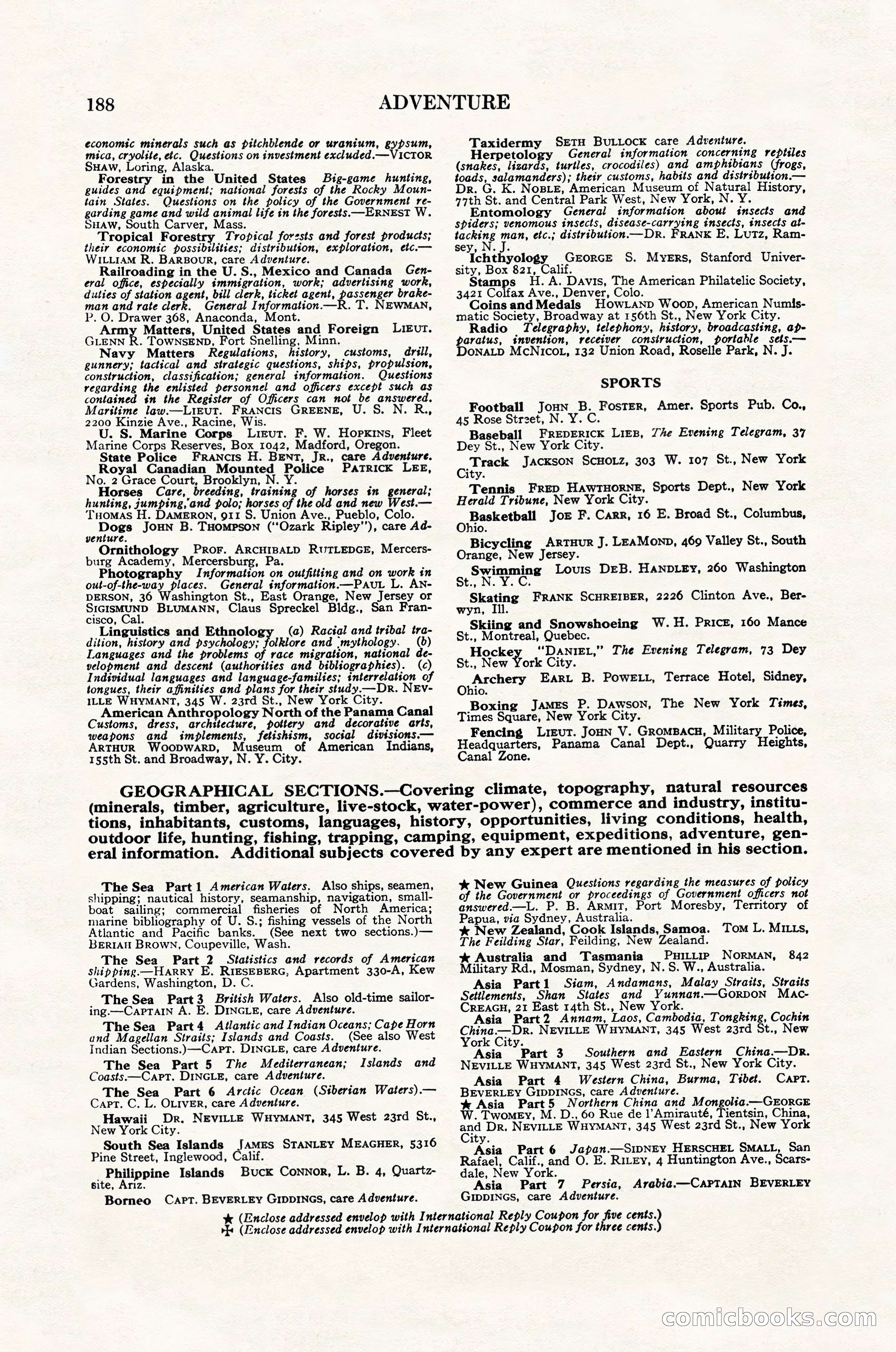Adventure Magazine Cover — page 190 of 200