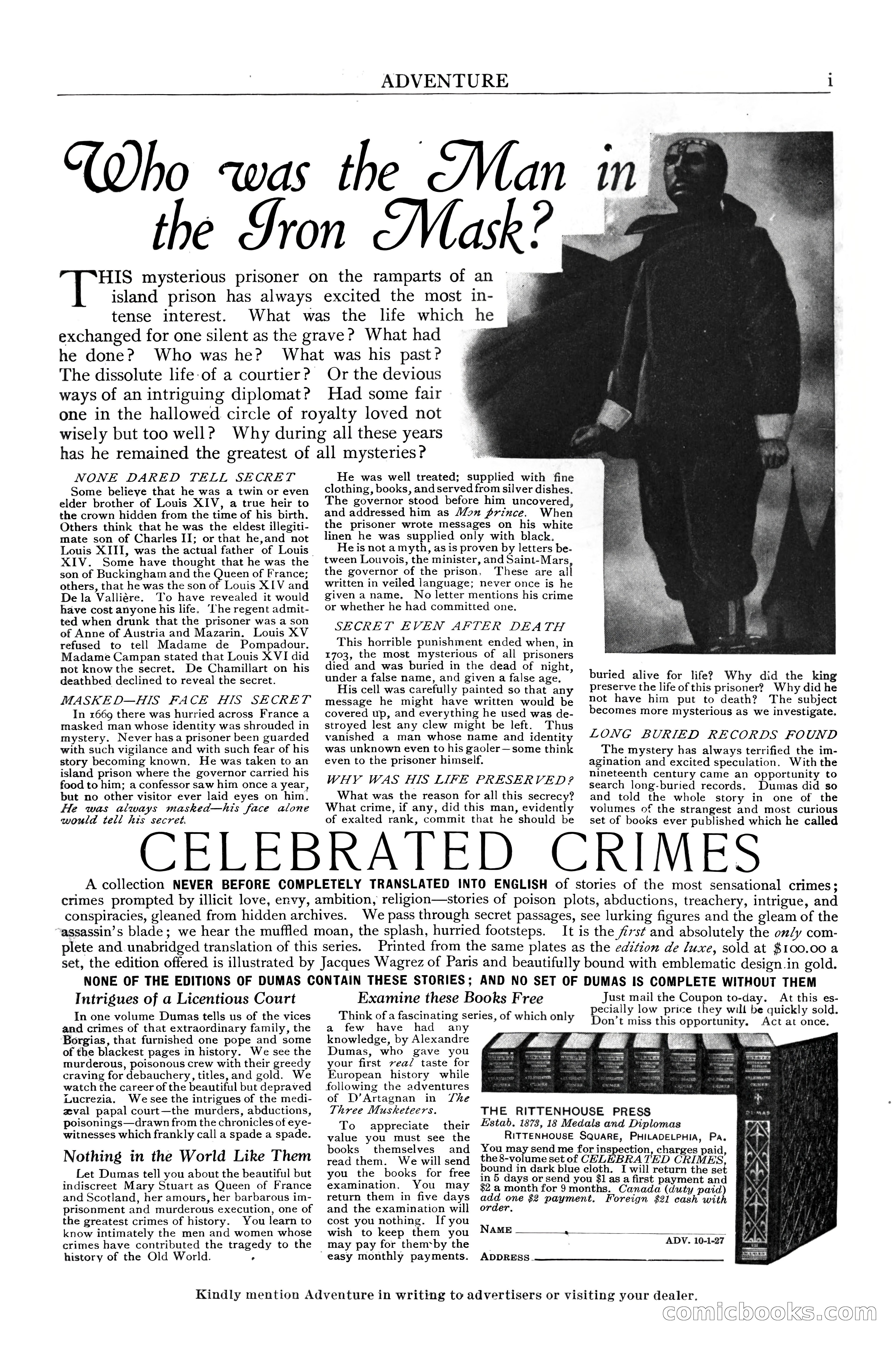 Adventure Magazine Cover — page 3 of 206