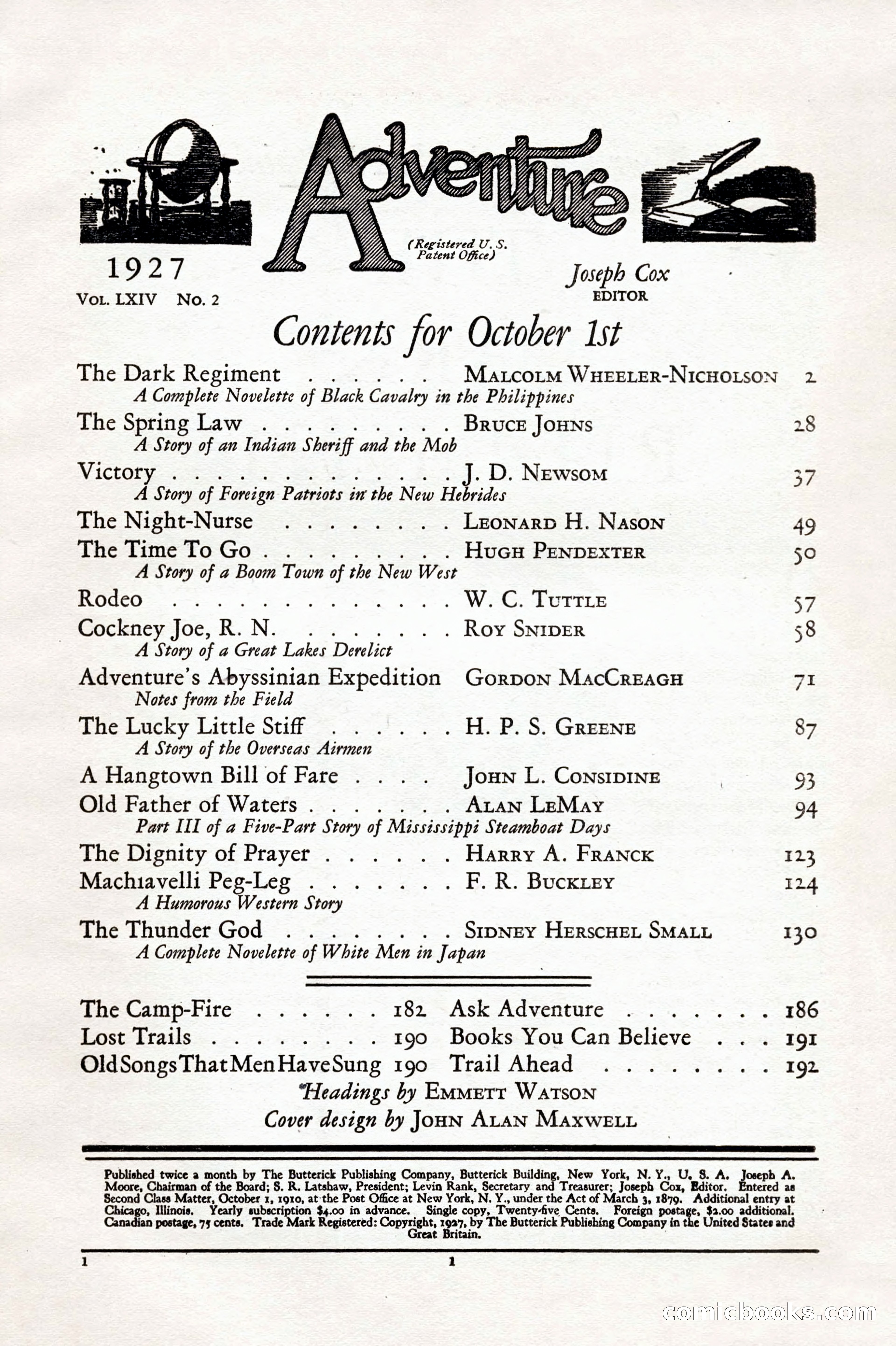 Adventure Magazine Cover — page 13 of 206
