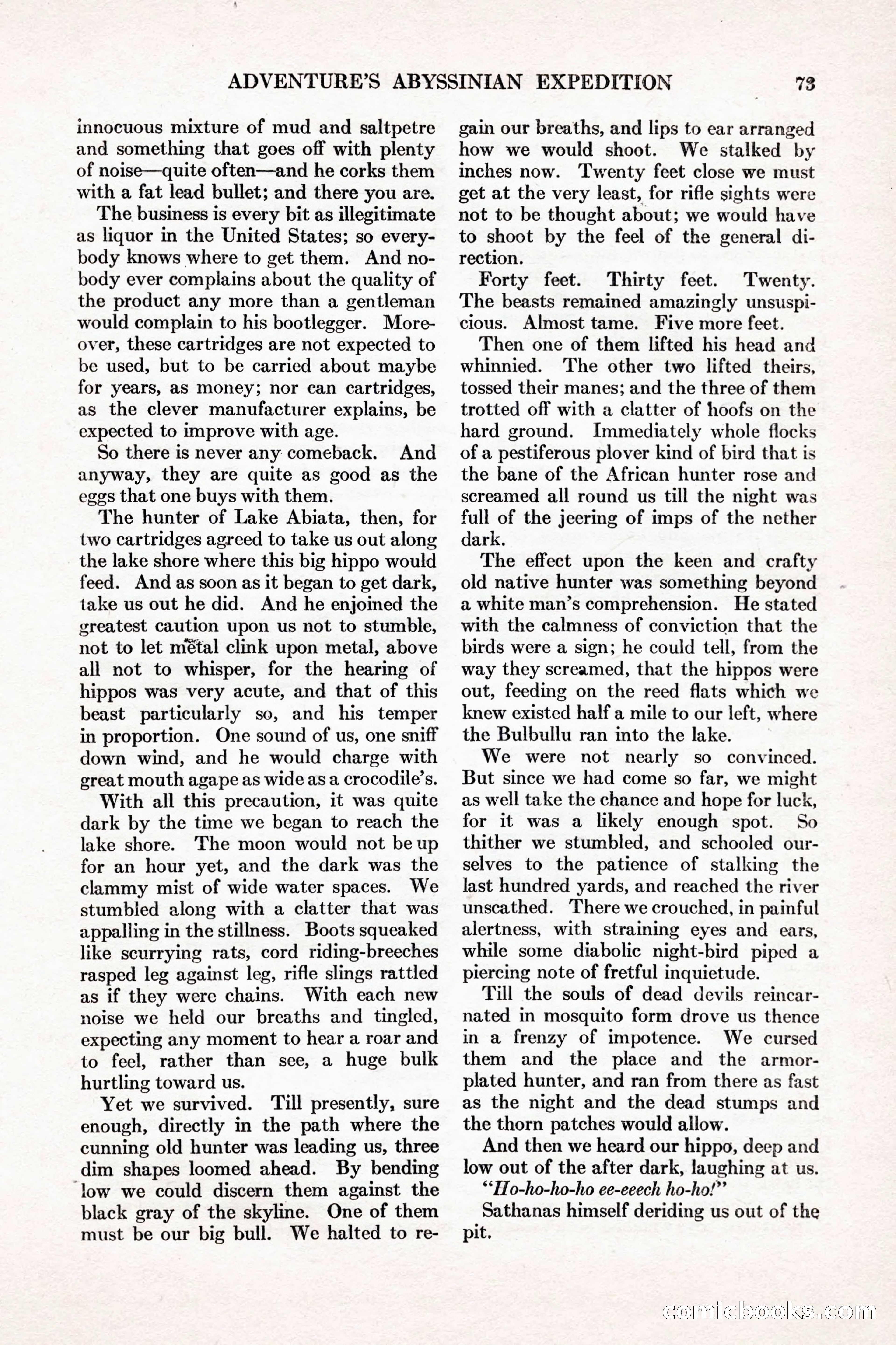 Adventure Magazine Cover — page 85 of 206