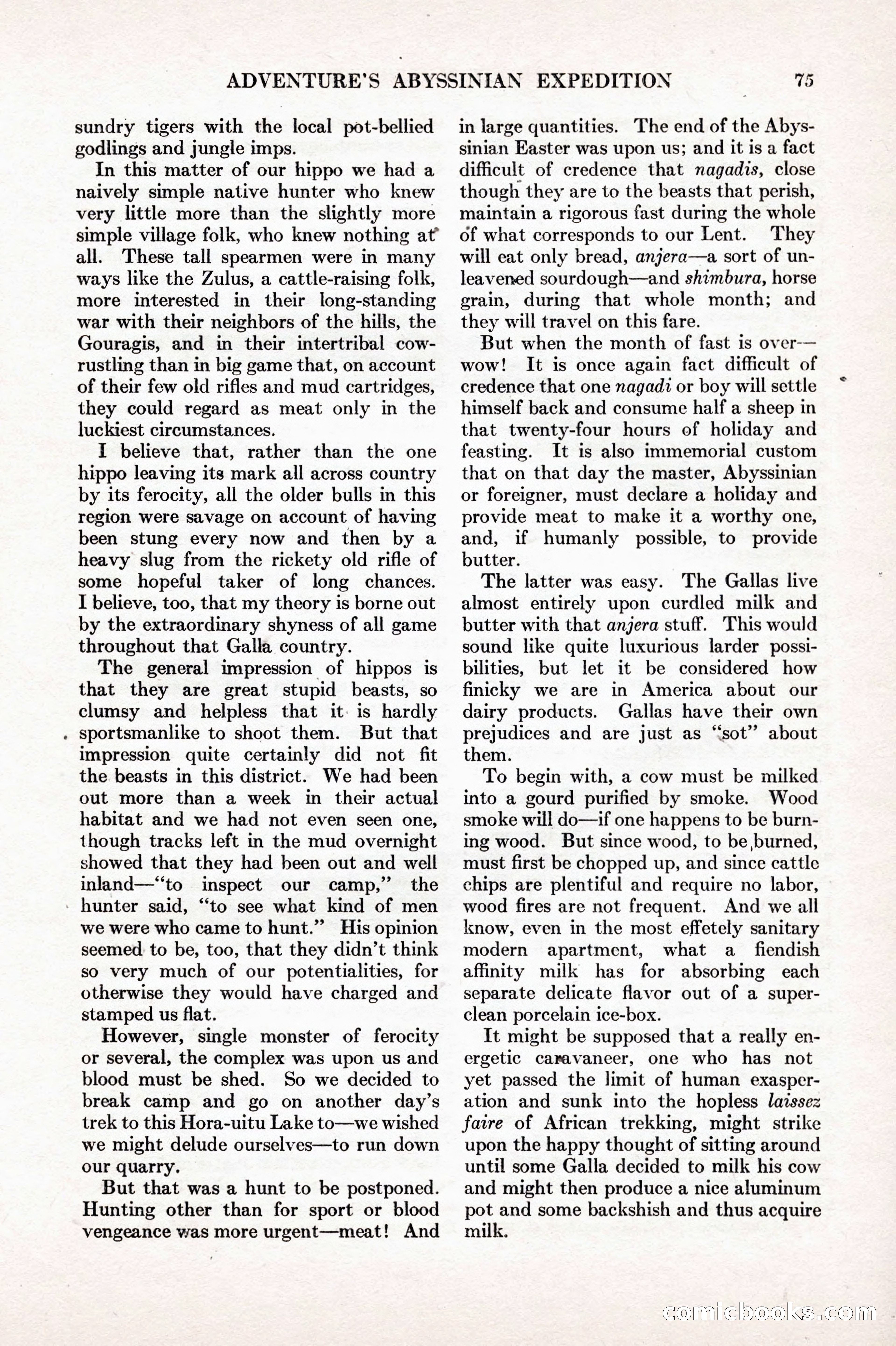 Adventure Magazine Cover — page 87 of 206