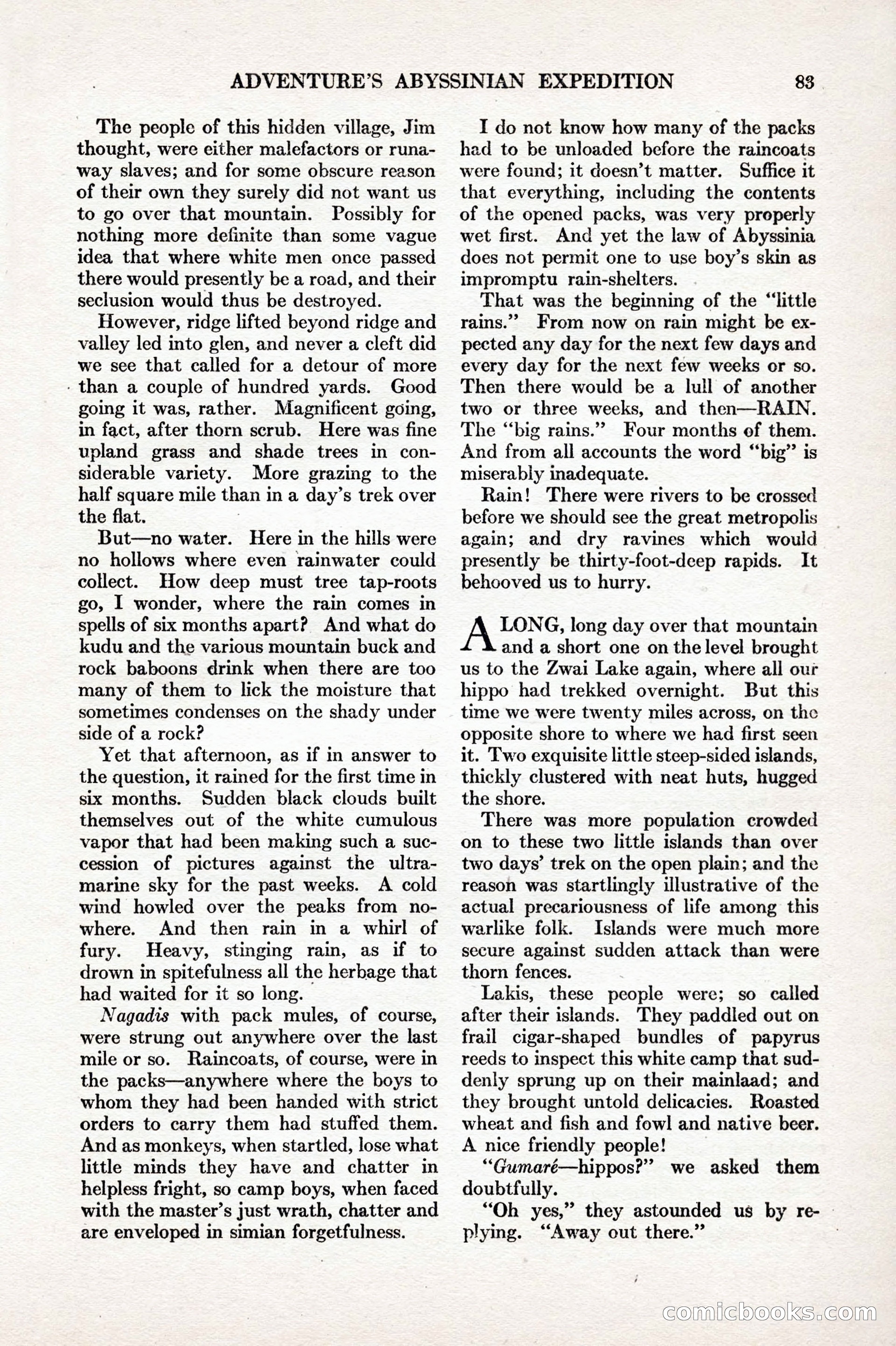 Adventure Magazine Cover — page 95 of 206