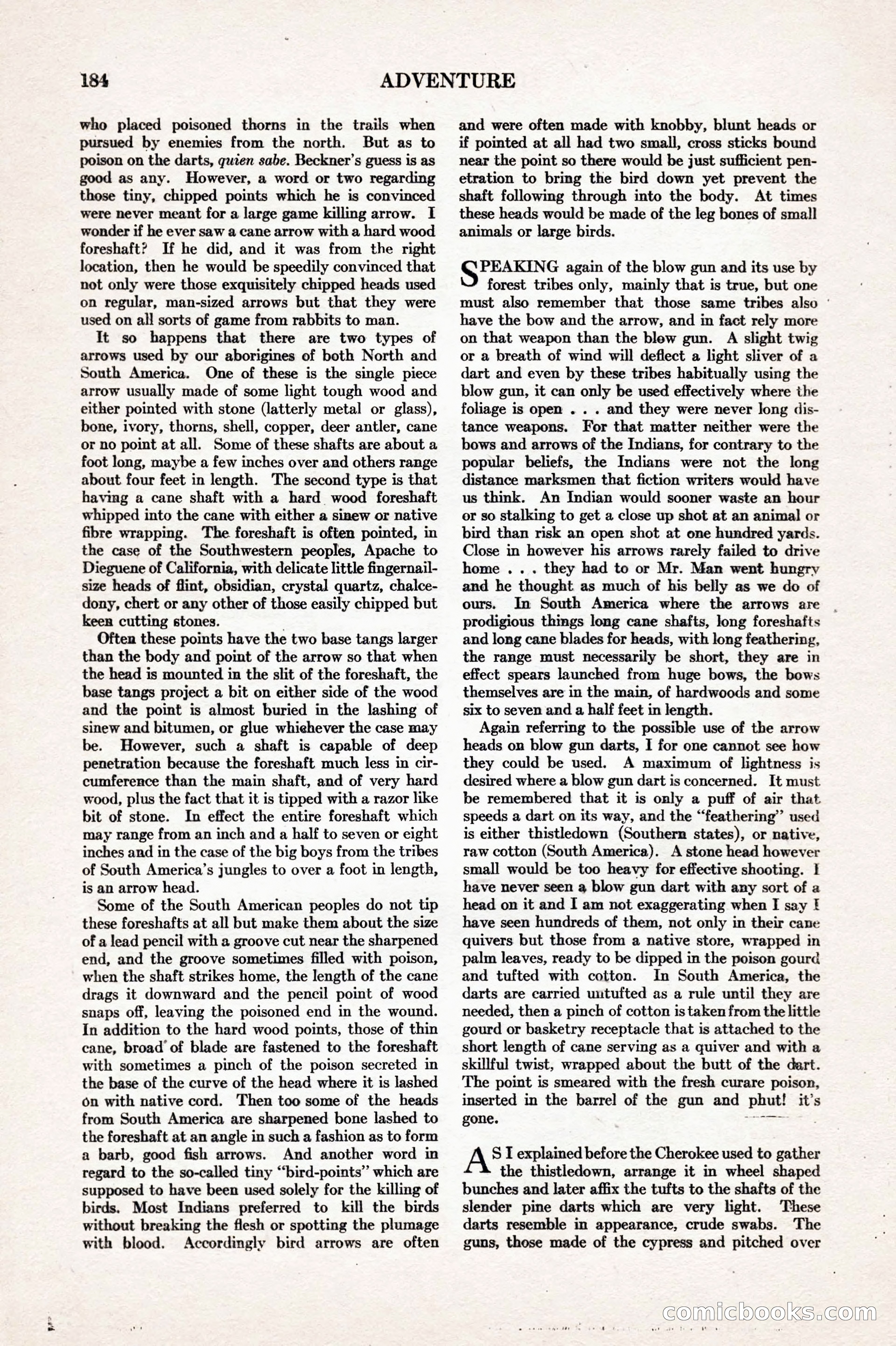 Adventure Magazine Cover — page 196 of 206