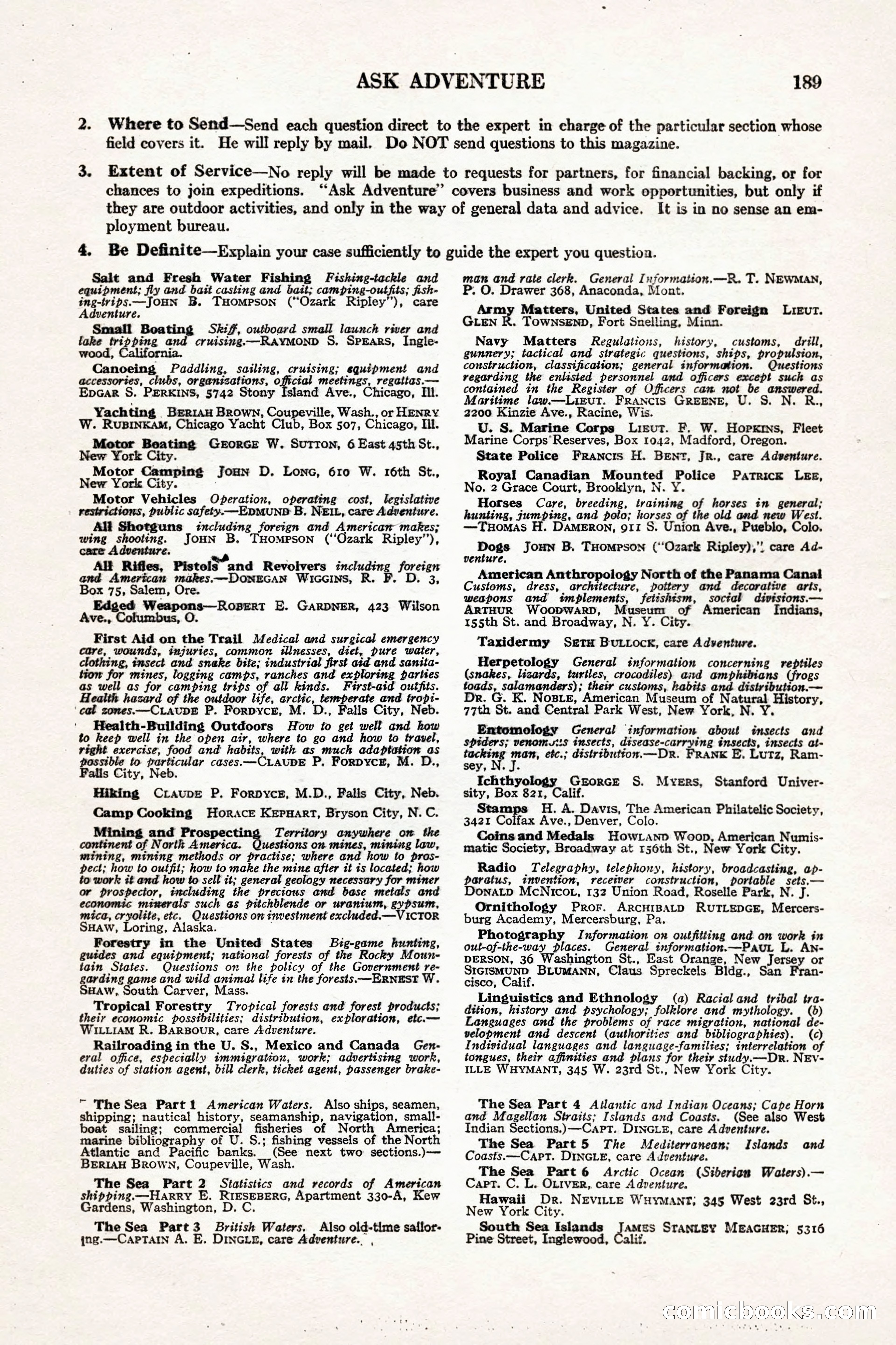 Adventure Magazine Cover — page 201 of 206