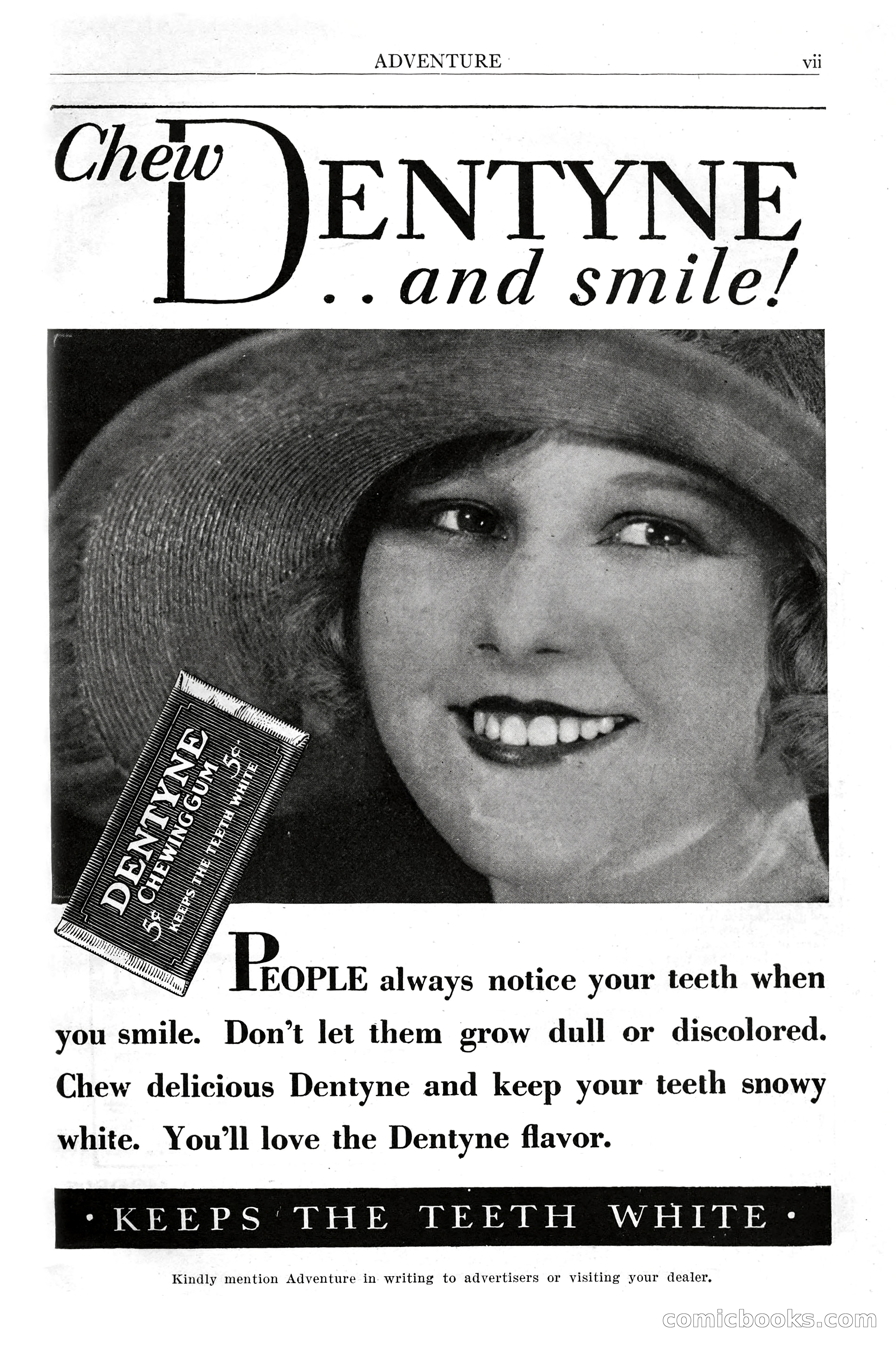 Adventure Magazine Cover, November 1, 1927 — page 9 of 208