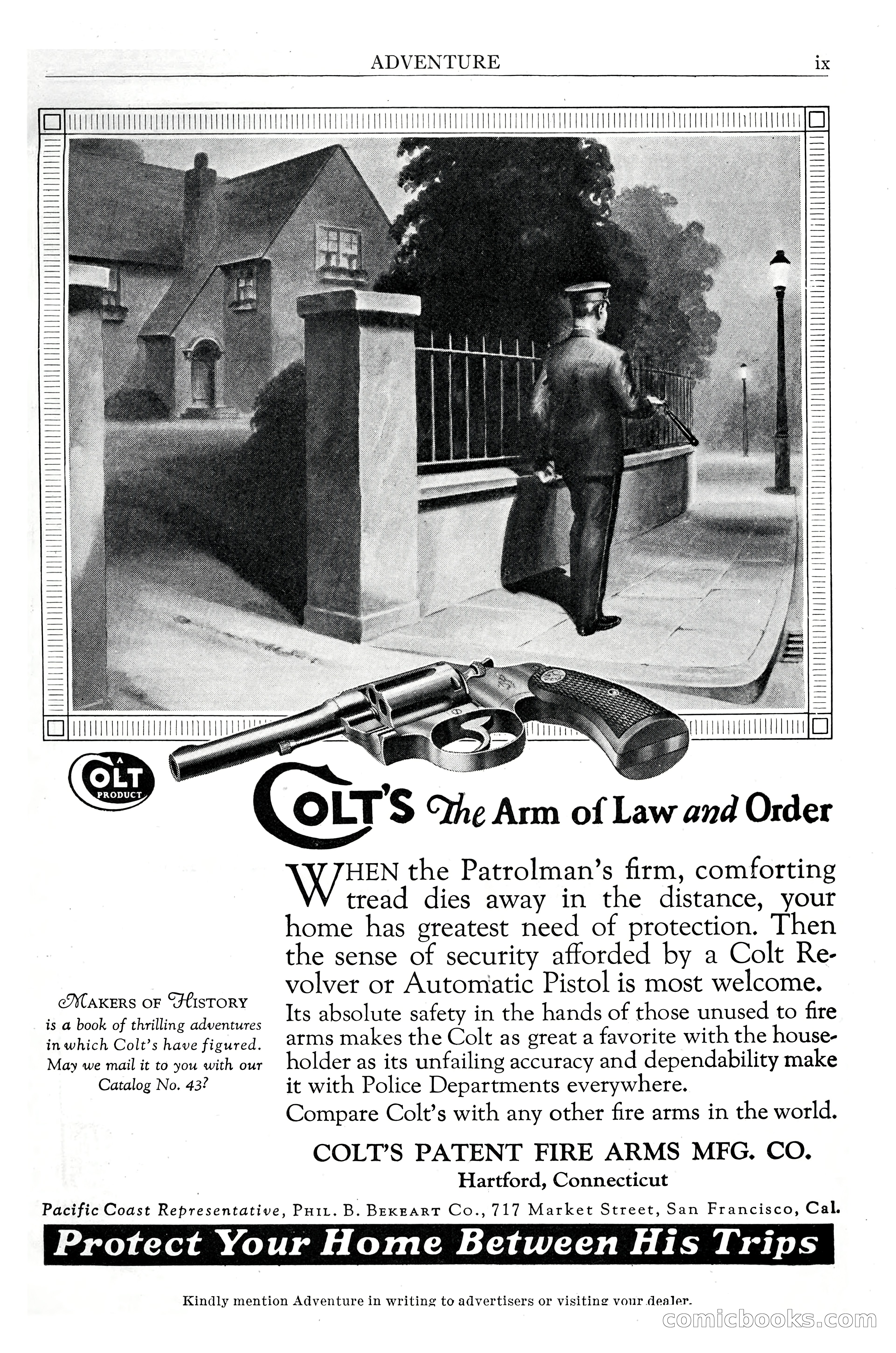 Adventure Magazine Cover, November 1, 1927 — page 11 of 208
