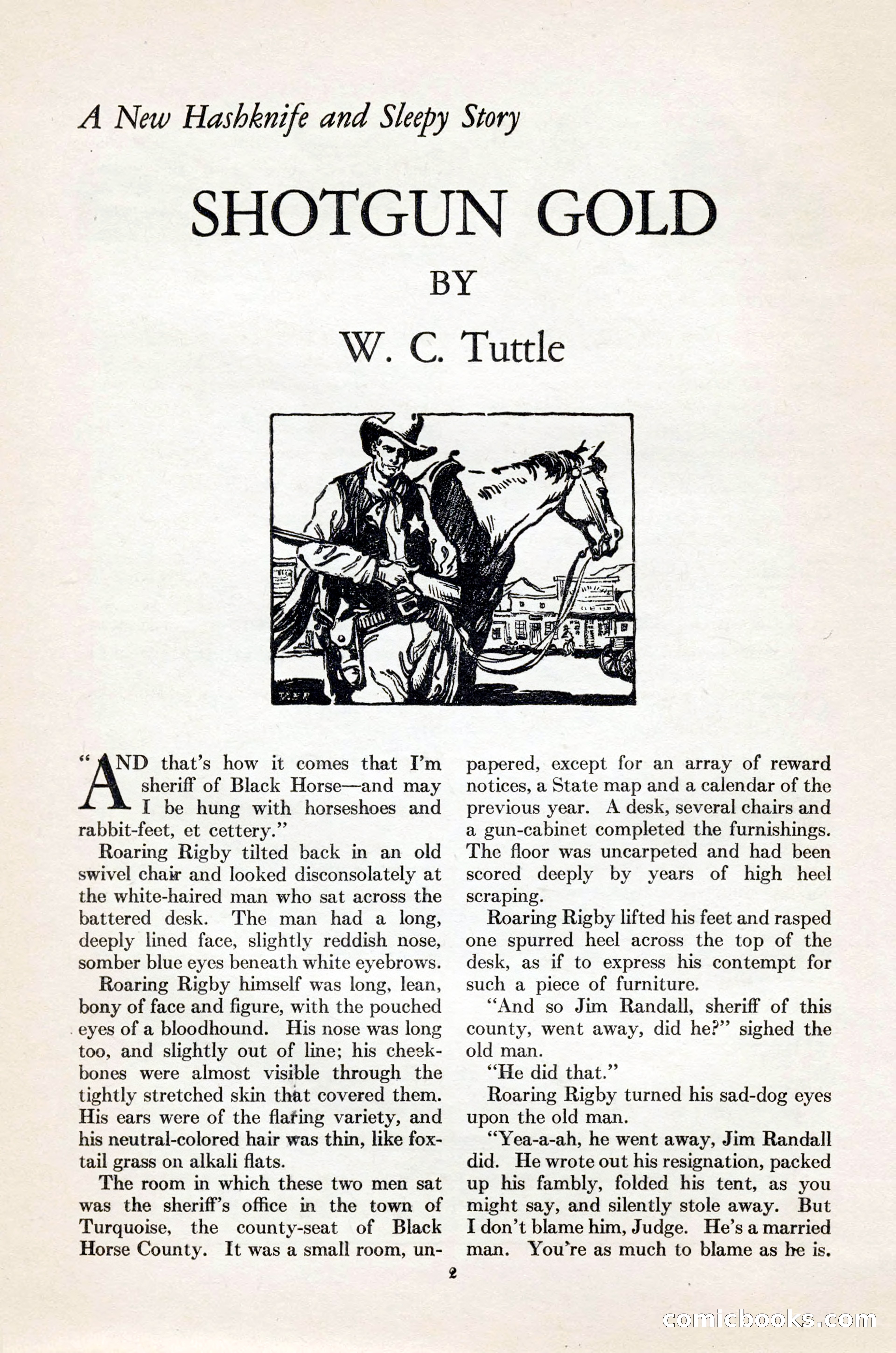 Adventure Magazine Cover, November 1, 1927 — page 16 of 208