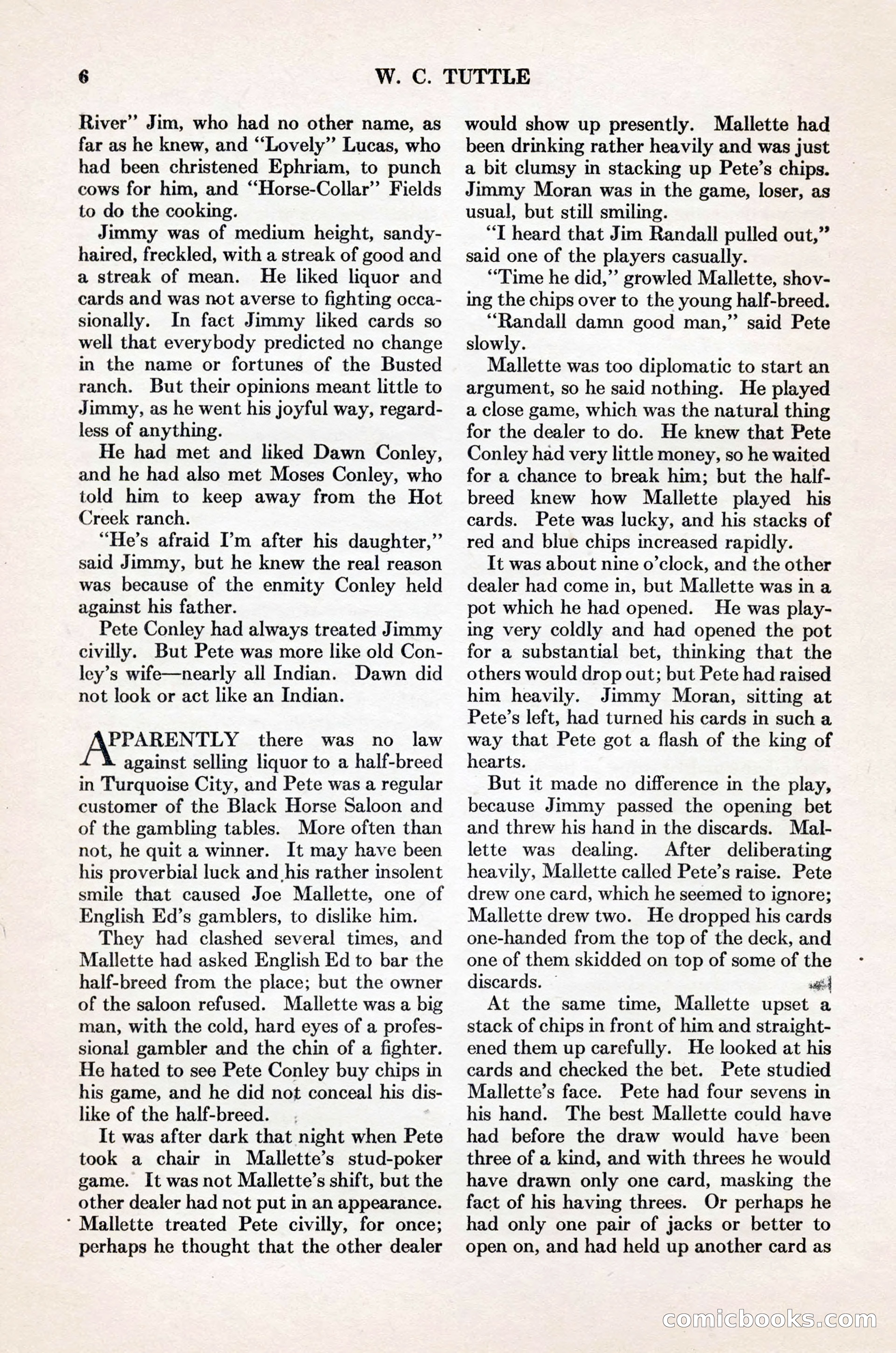 Adventure Magazine Cover, November 1, 1927 — page 20 of 208