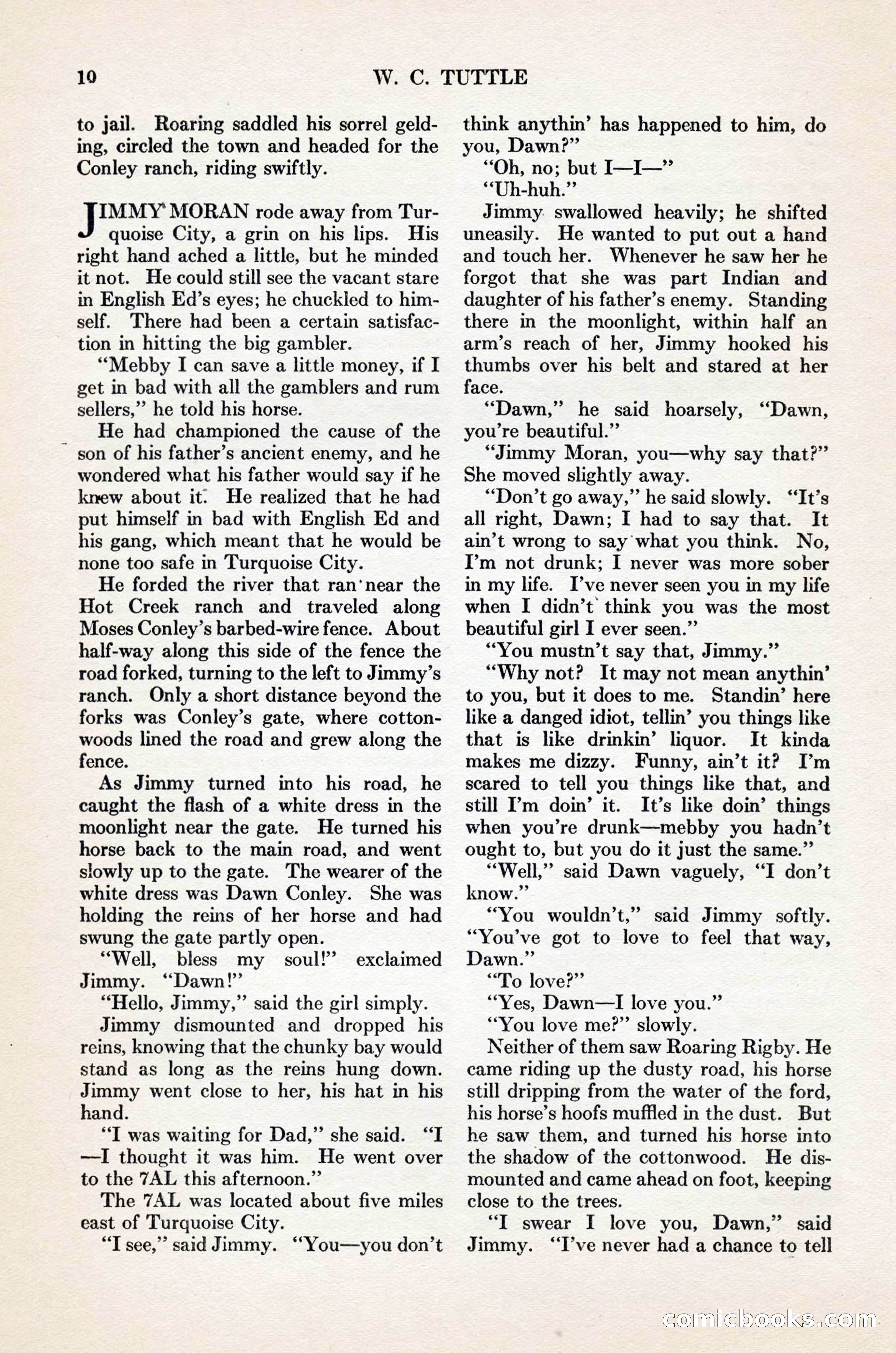 Adventure Magazine Cover, November 1, 1927 — page 24 of 208