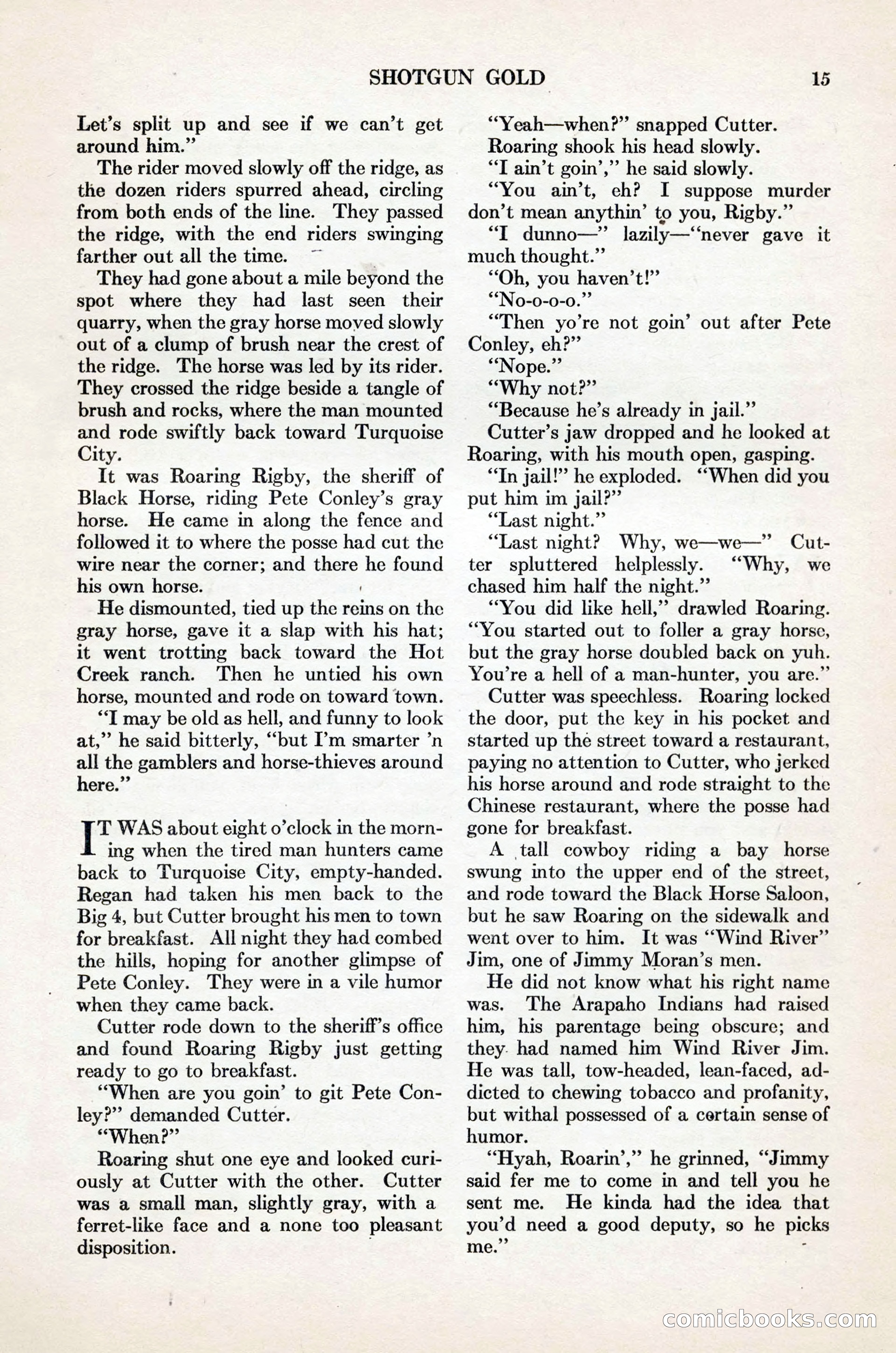 Adventure Magazine Cover, November 1, 1927 — page 29 of 208