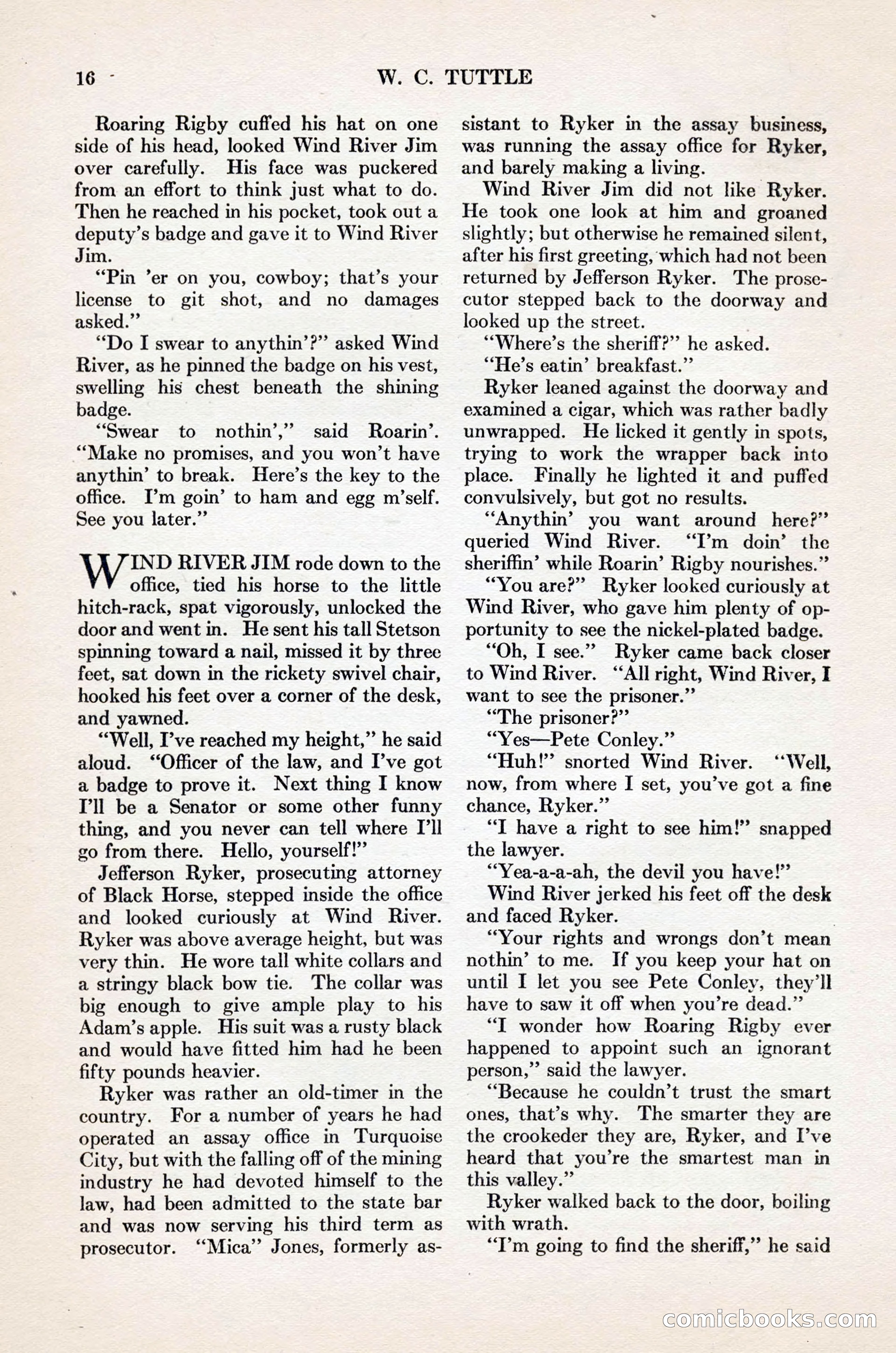 Adventure Magazine Cover, November 1, 1927 — page 30 of 208