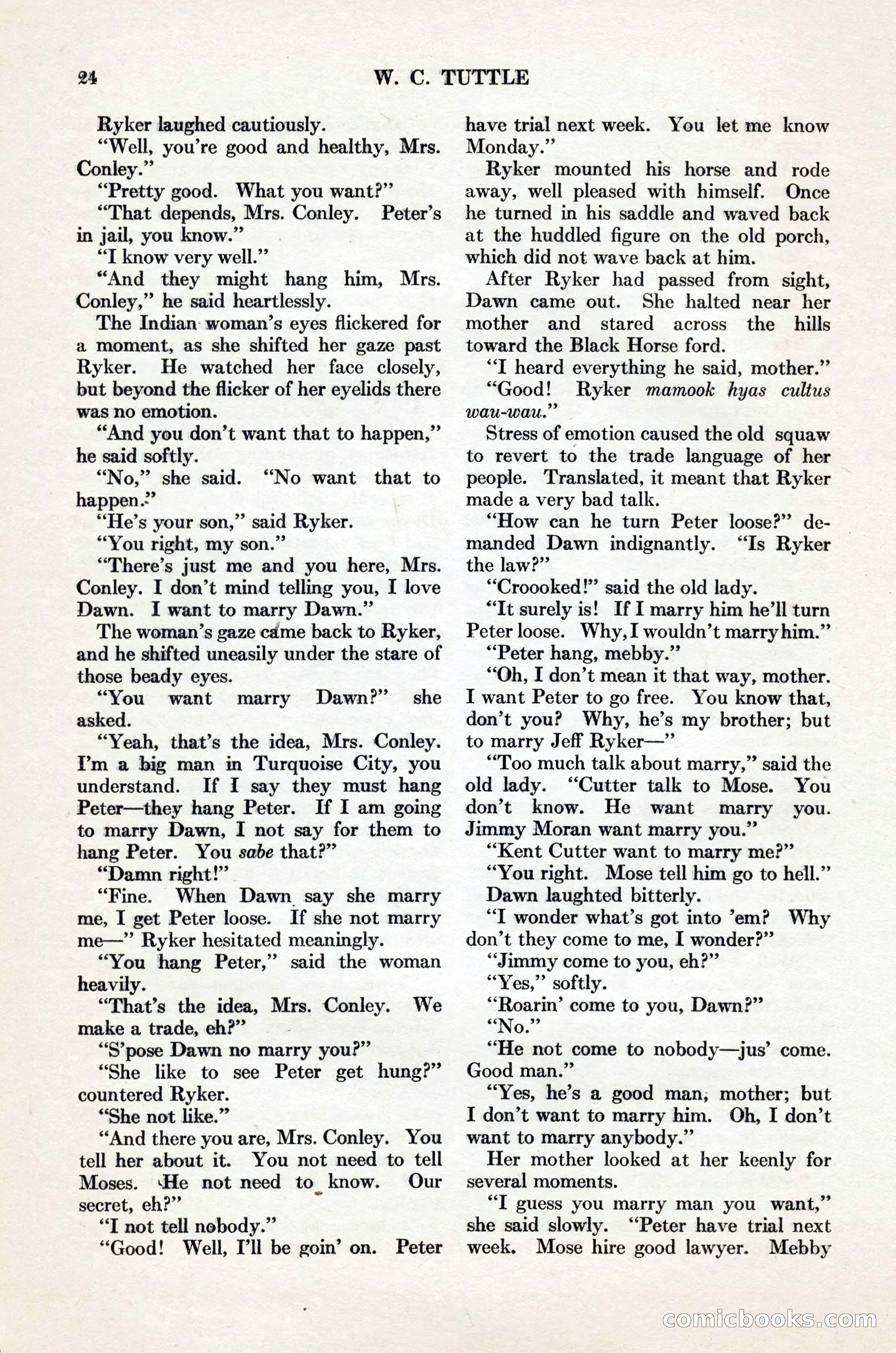Adventure Magazine Cover, November 1, 1927 — page 38 of 208
