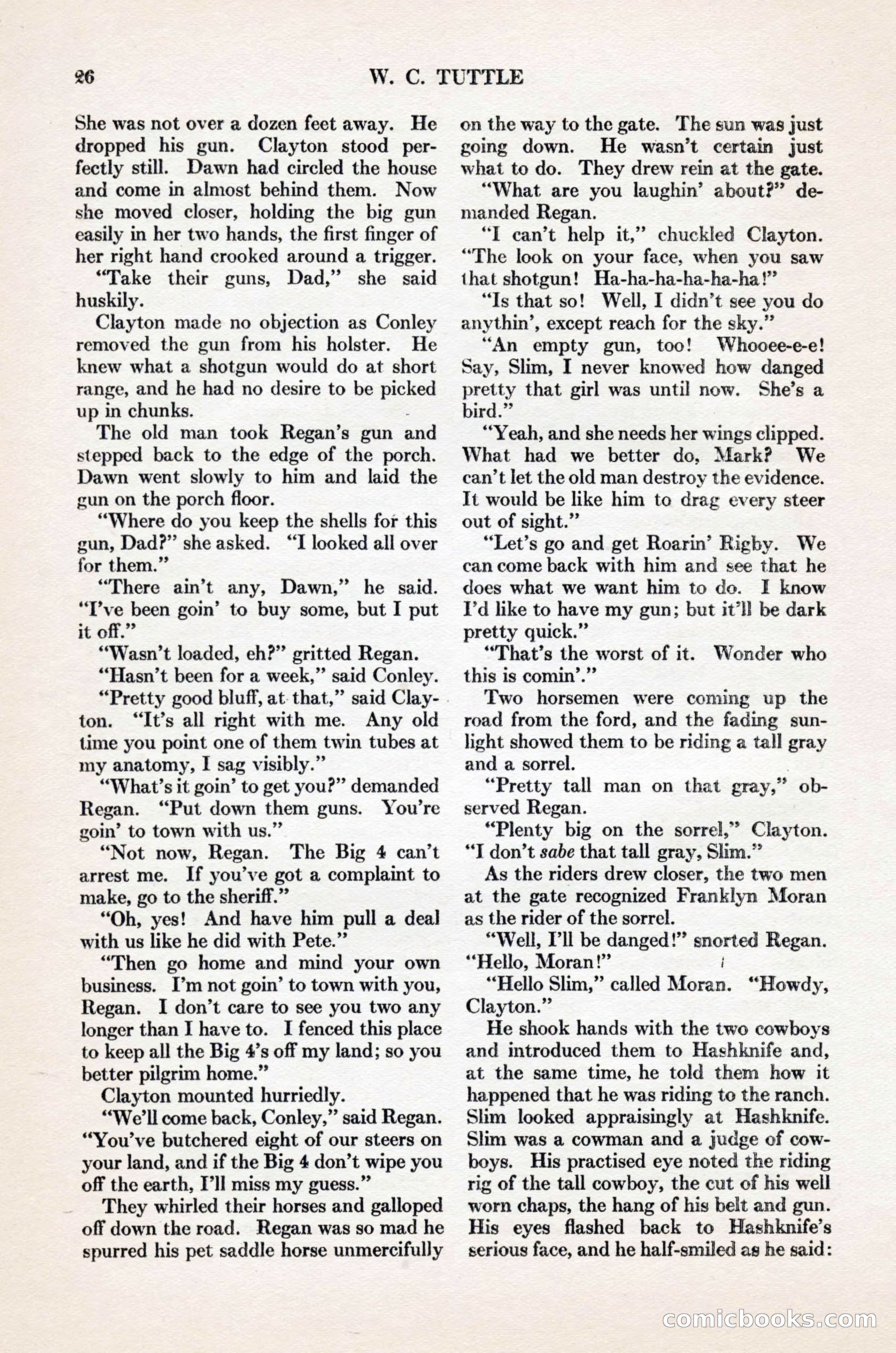Adventure Magazine Cover, November 1, 1927 — page 40 of 208