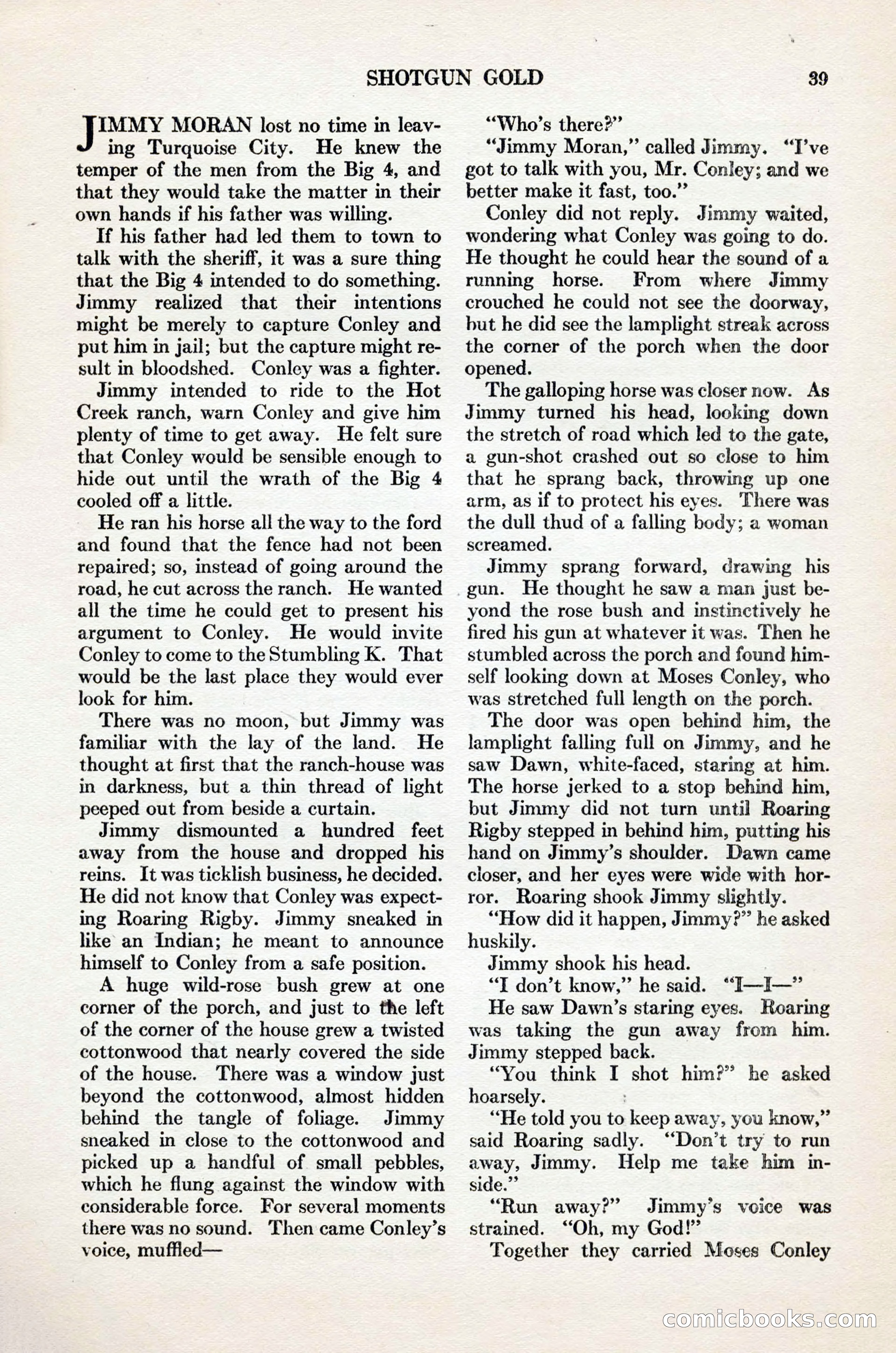 Adventure Magazine Cover, November 1, 1927 — page 53 of 208