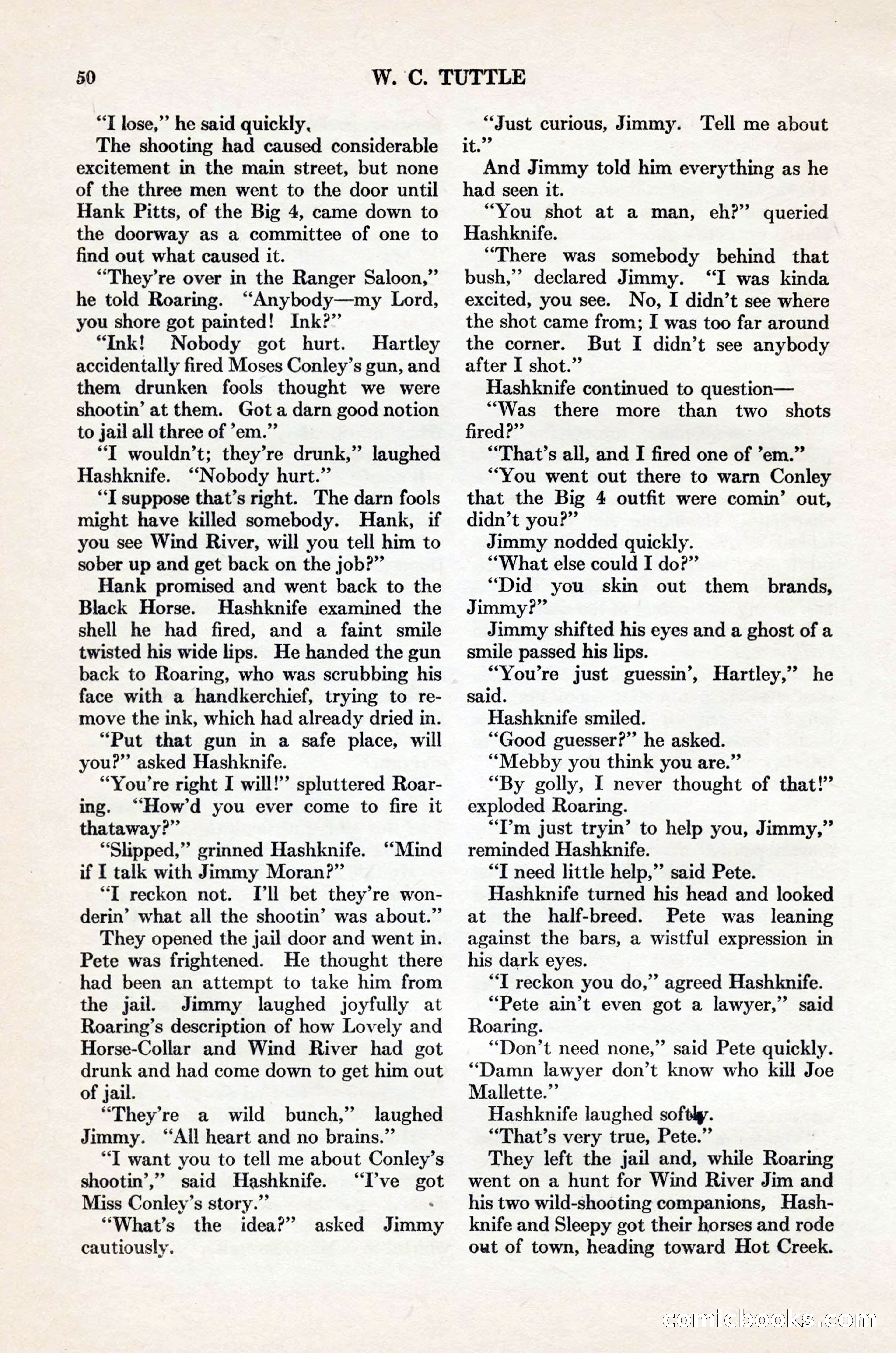 Adventure Magazine Cover, November 1, 1927 — page 64 of 208