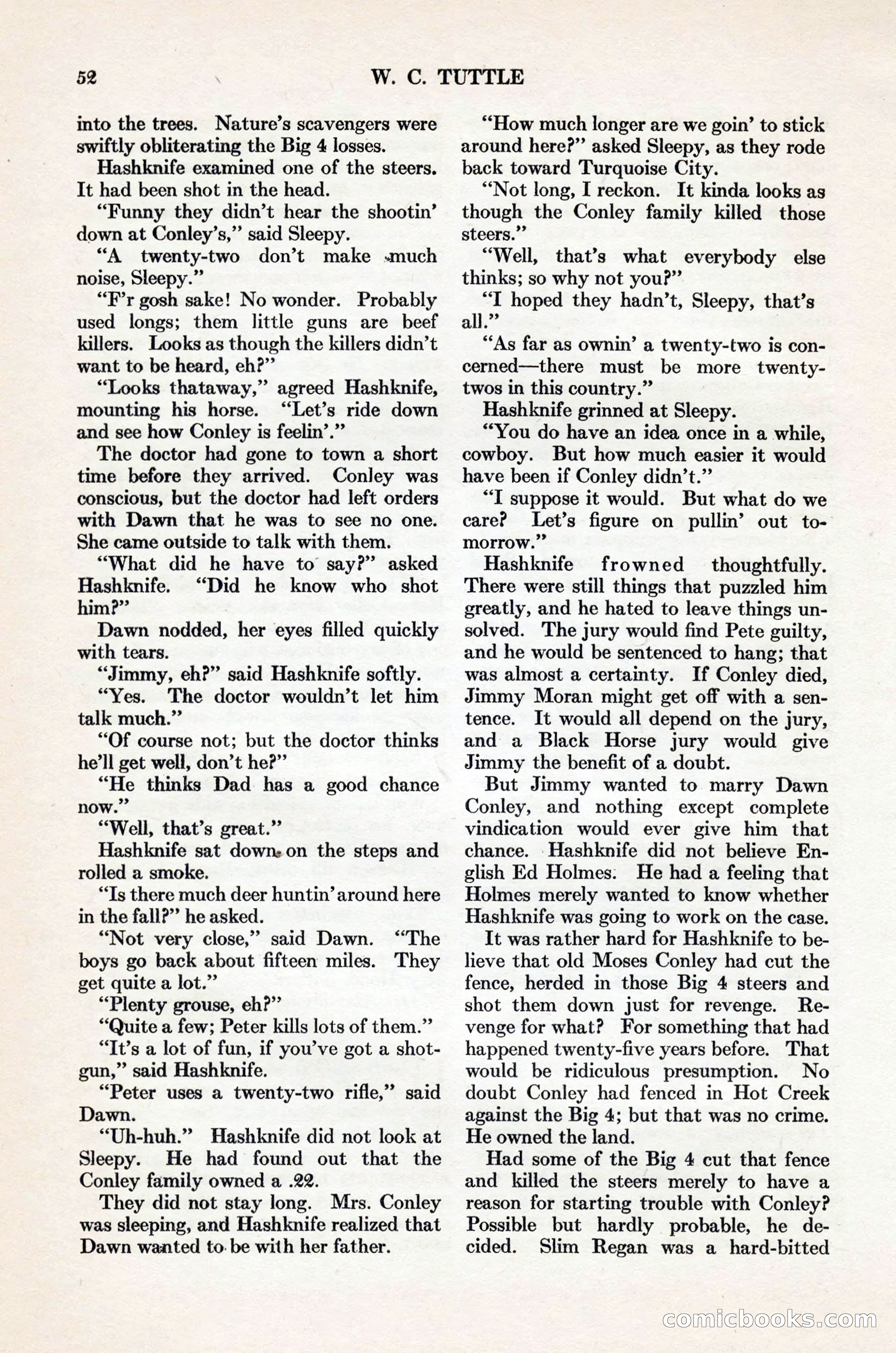 Adventure Magazine Cover, November 1, 1927 — page 66 of 208