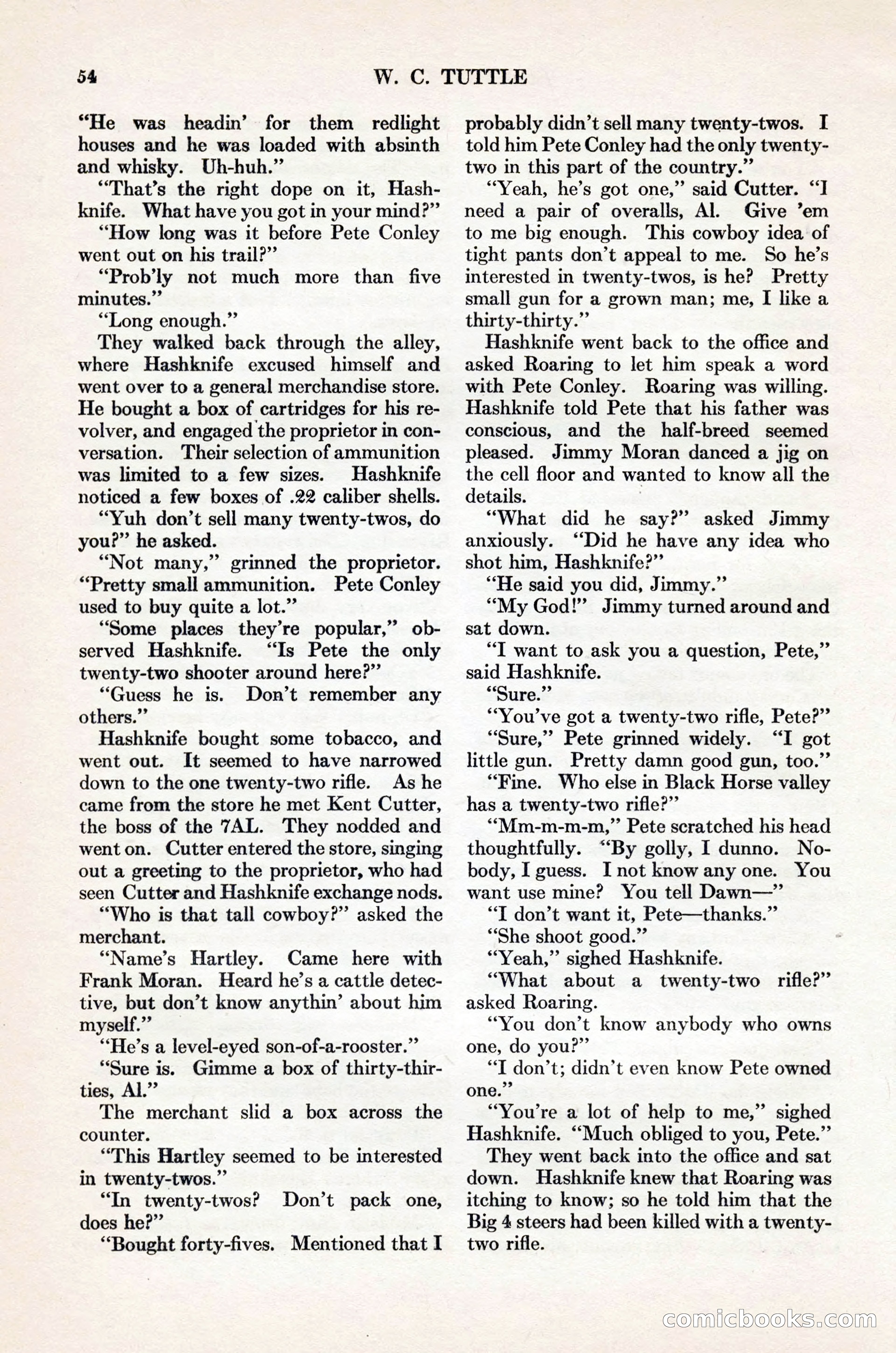 Adventure Magazine Cover, November 1, 1927 — page 68 of 208