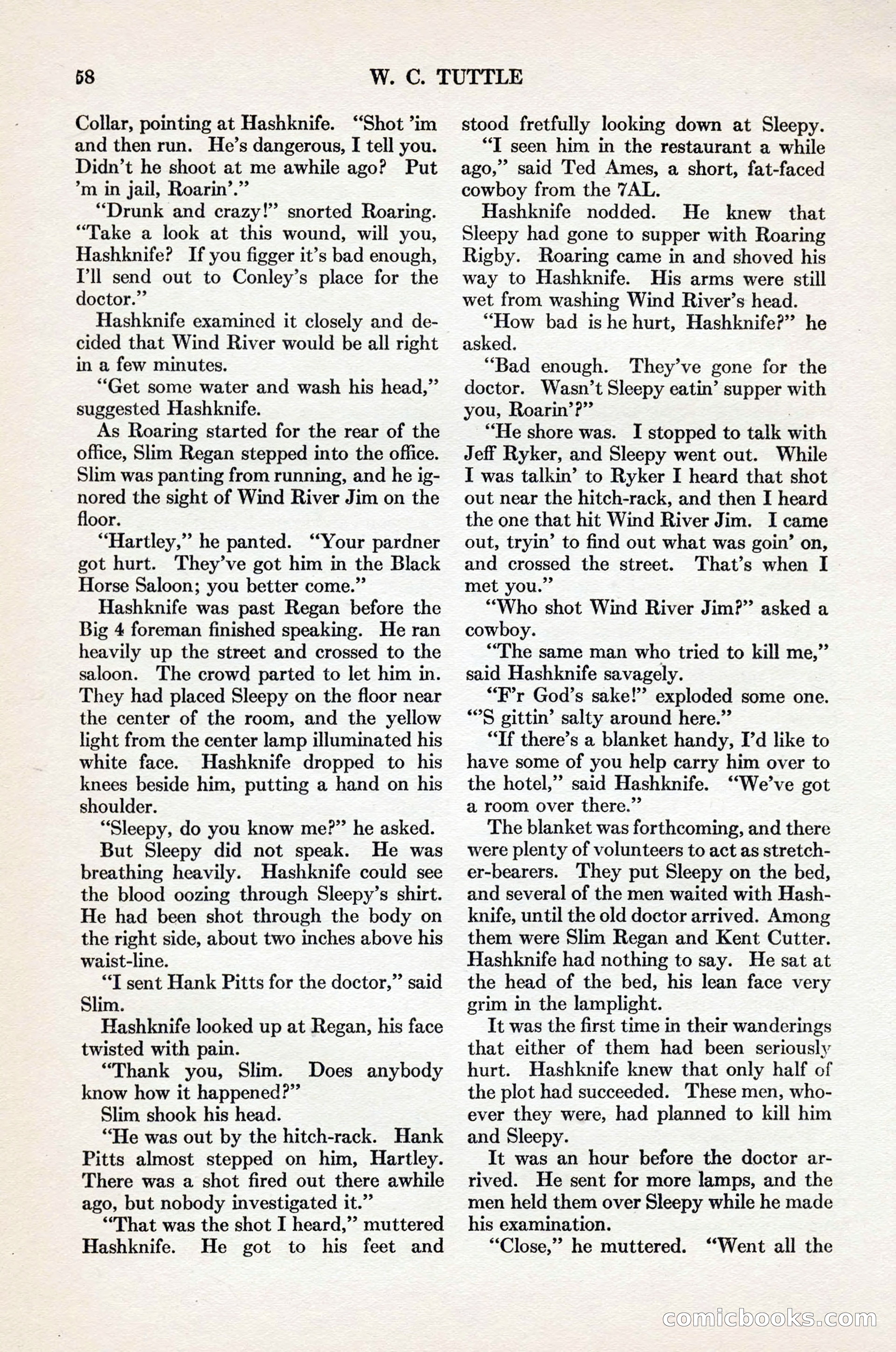 Adventure Magazine Cover, November 1, 1927 — page 72 of 208