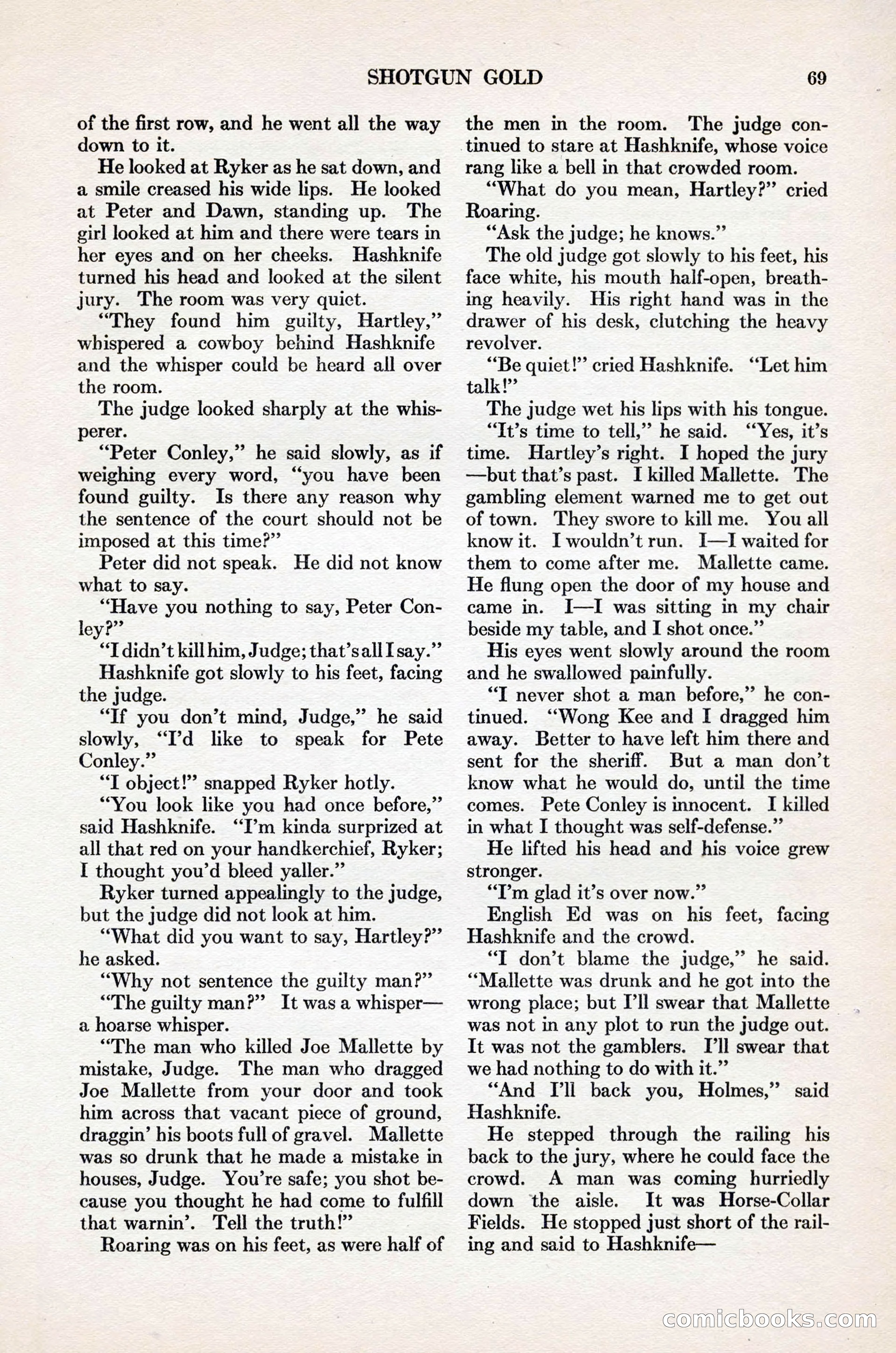 Adventure Magazine Cover, November 1, 1927 — page 83 of 208