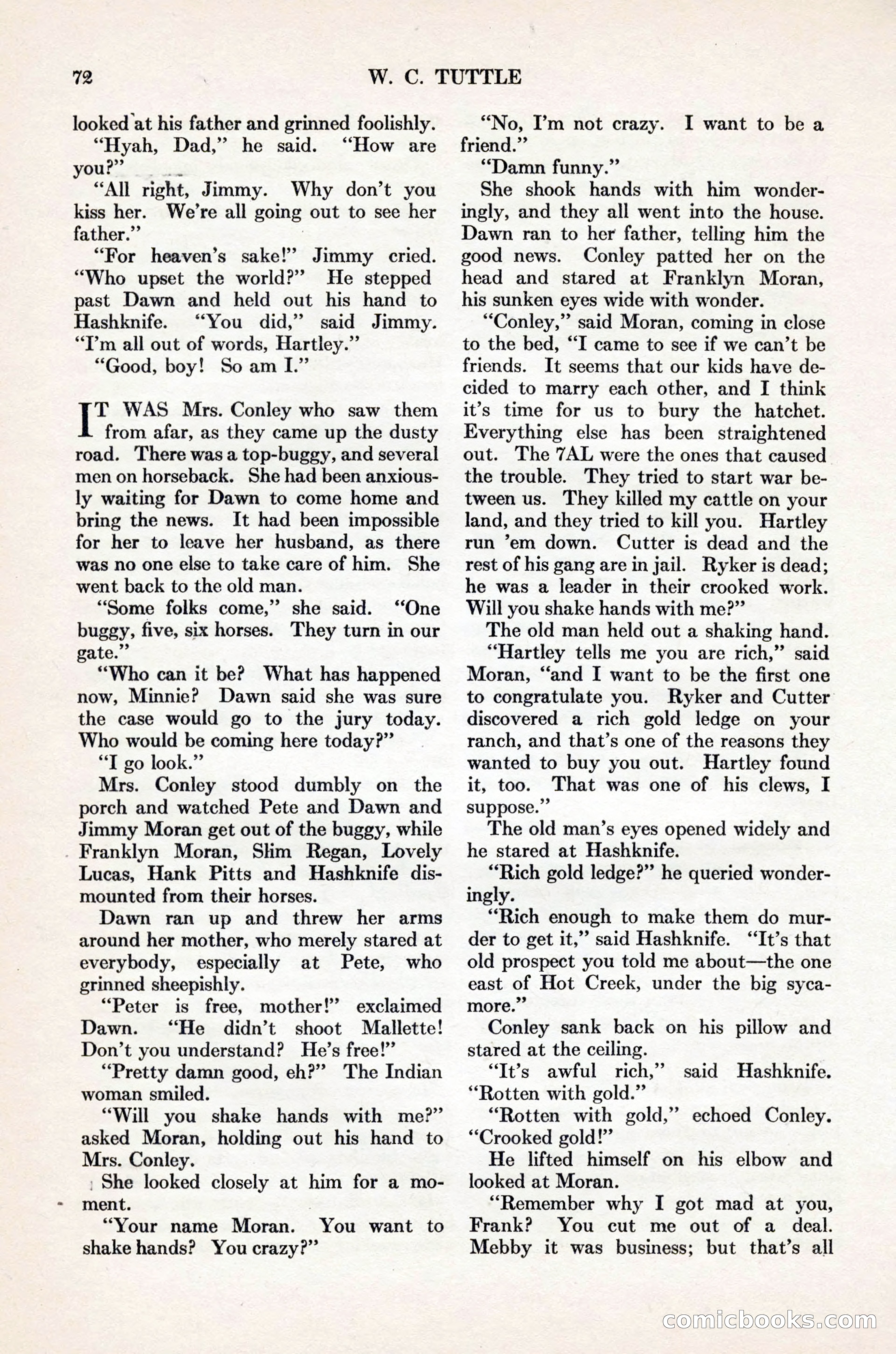 Adventure Magazine Cover, November 1, 1927 — page 86 of 208