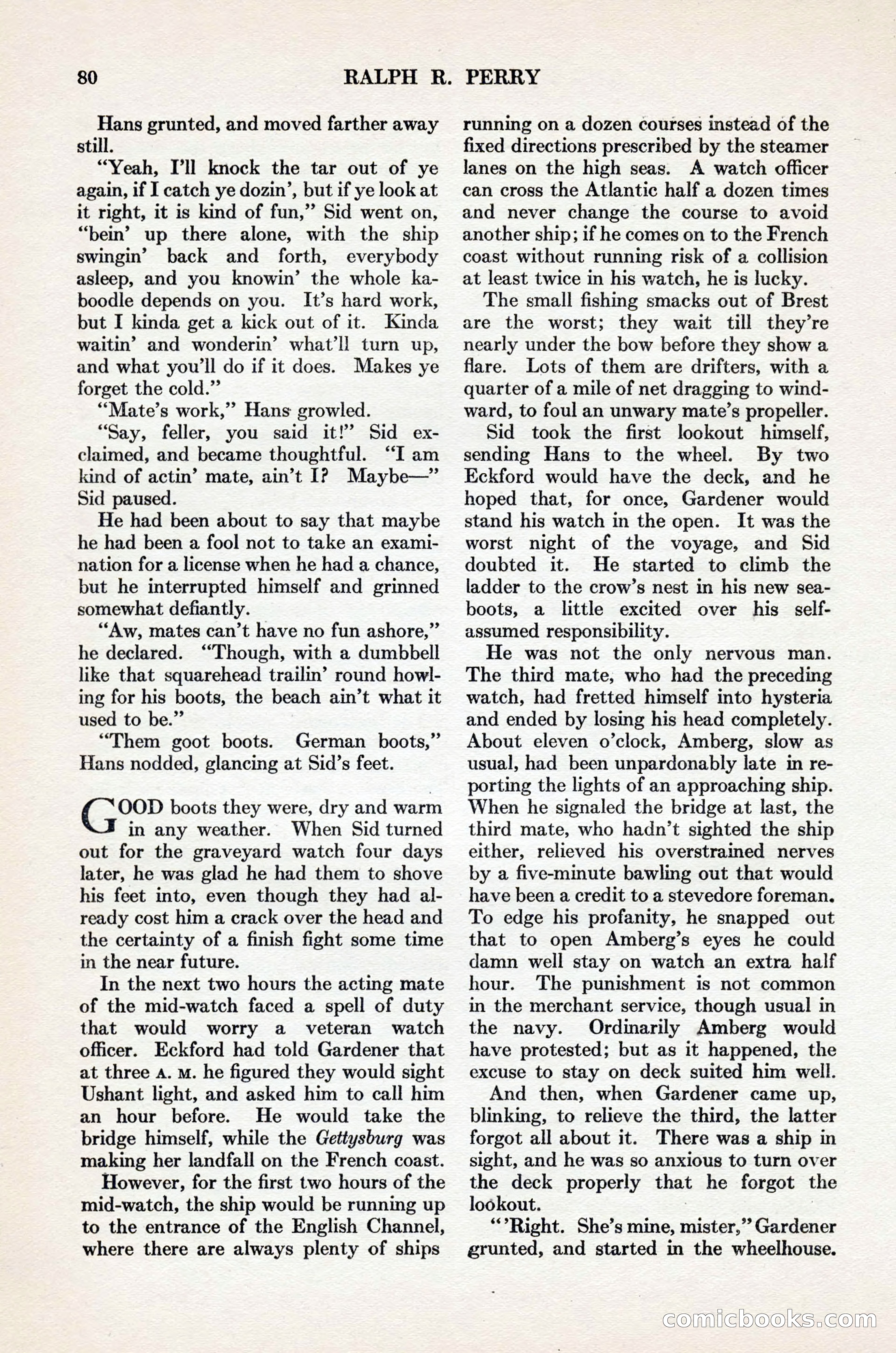 Adventure Magazine Cover, November 1, 1927 — page 94 of 208