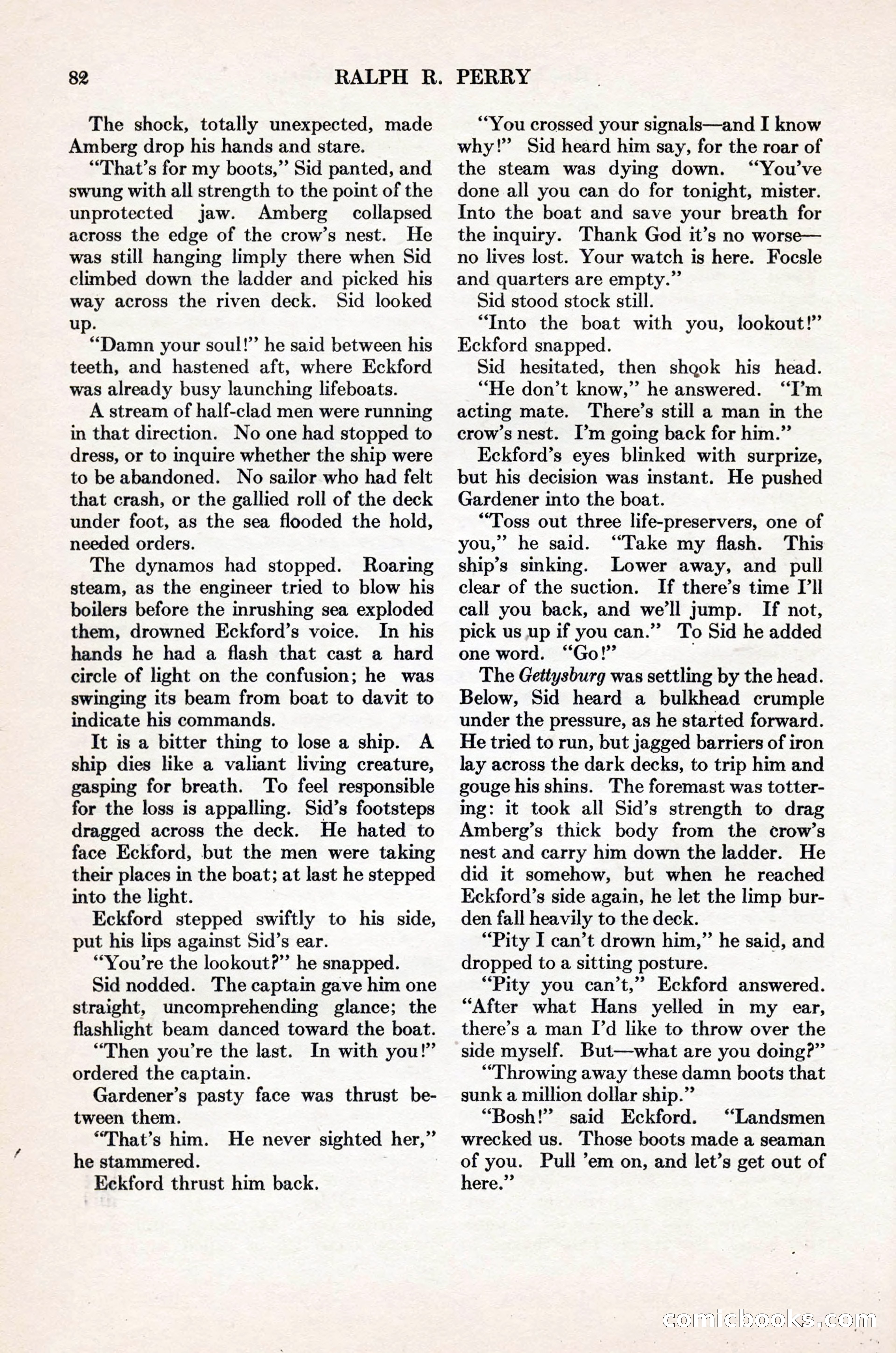 Adventure Magazine Cover, November 1, 1927 — page 96 of 208
