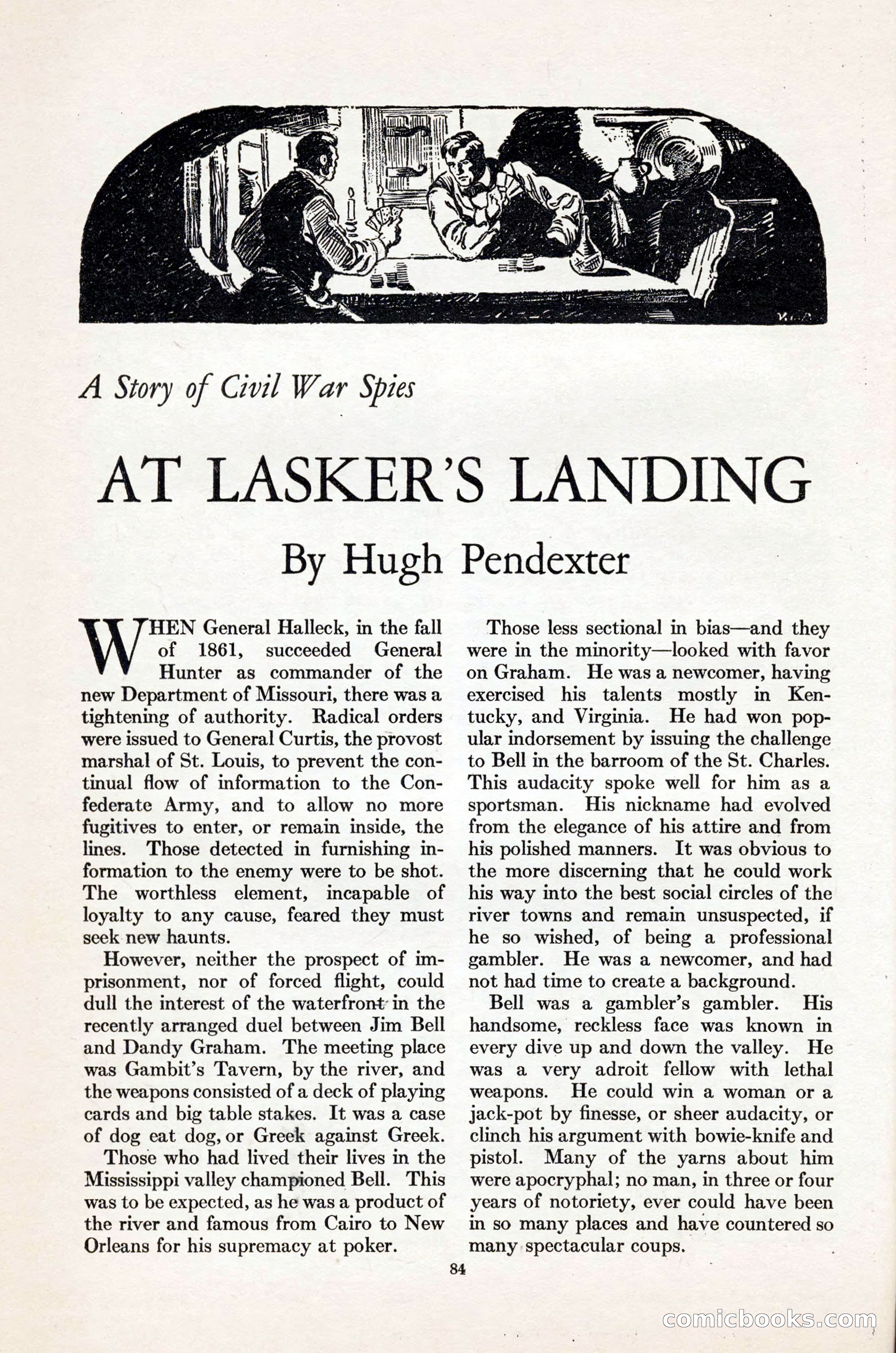 Adventure Magazine Cover, November 1, 1927 — page 98 of 208