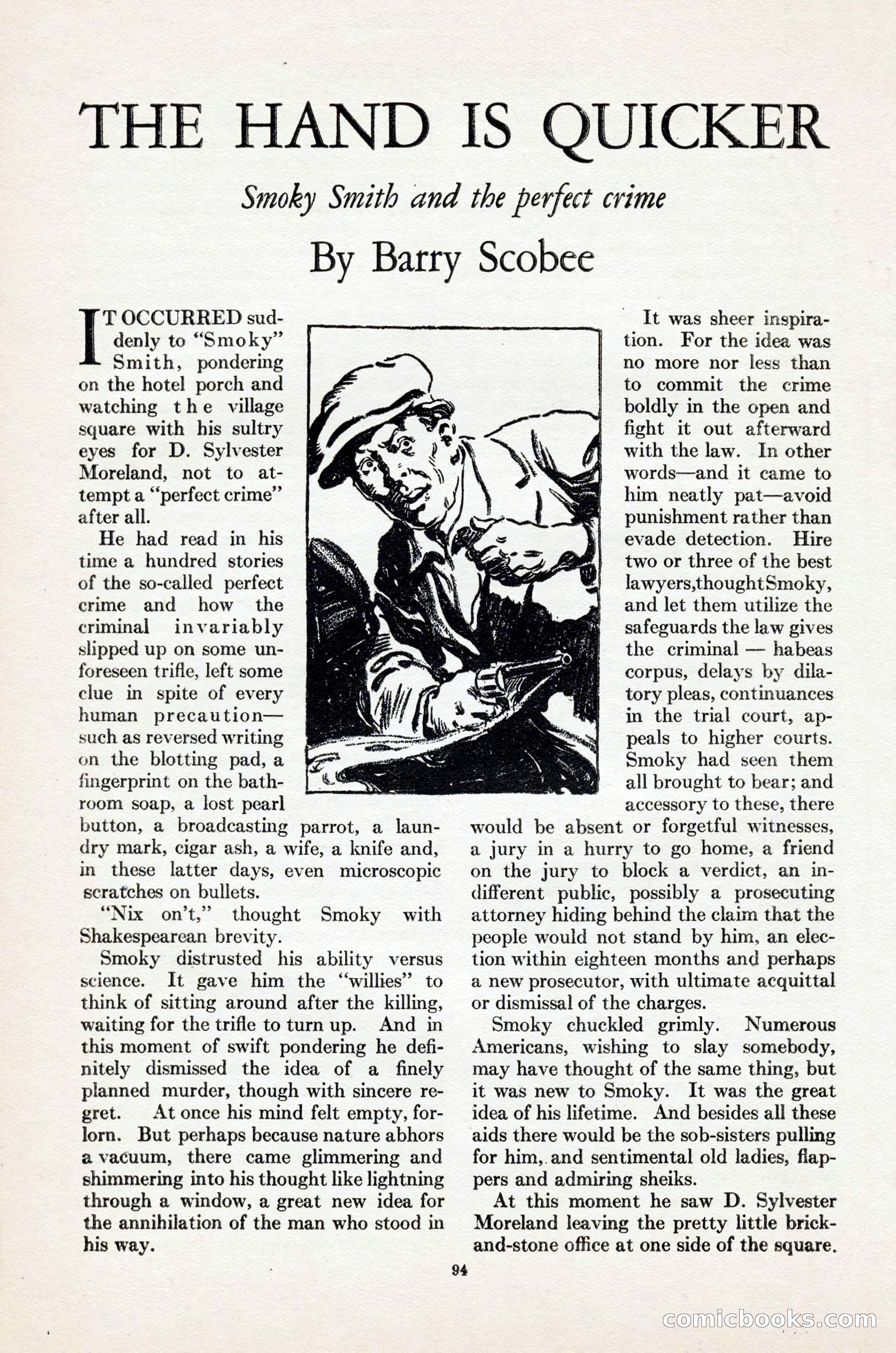 Adventure Magazine Cover, November 1, 1927 — page 108 of 208