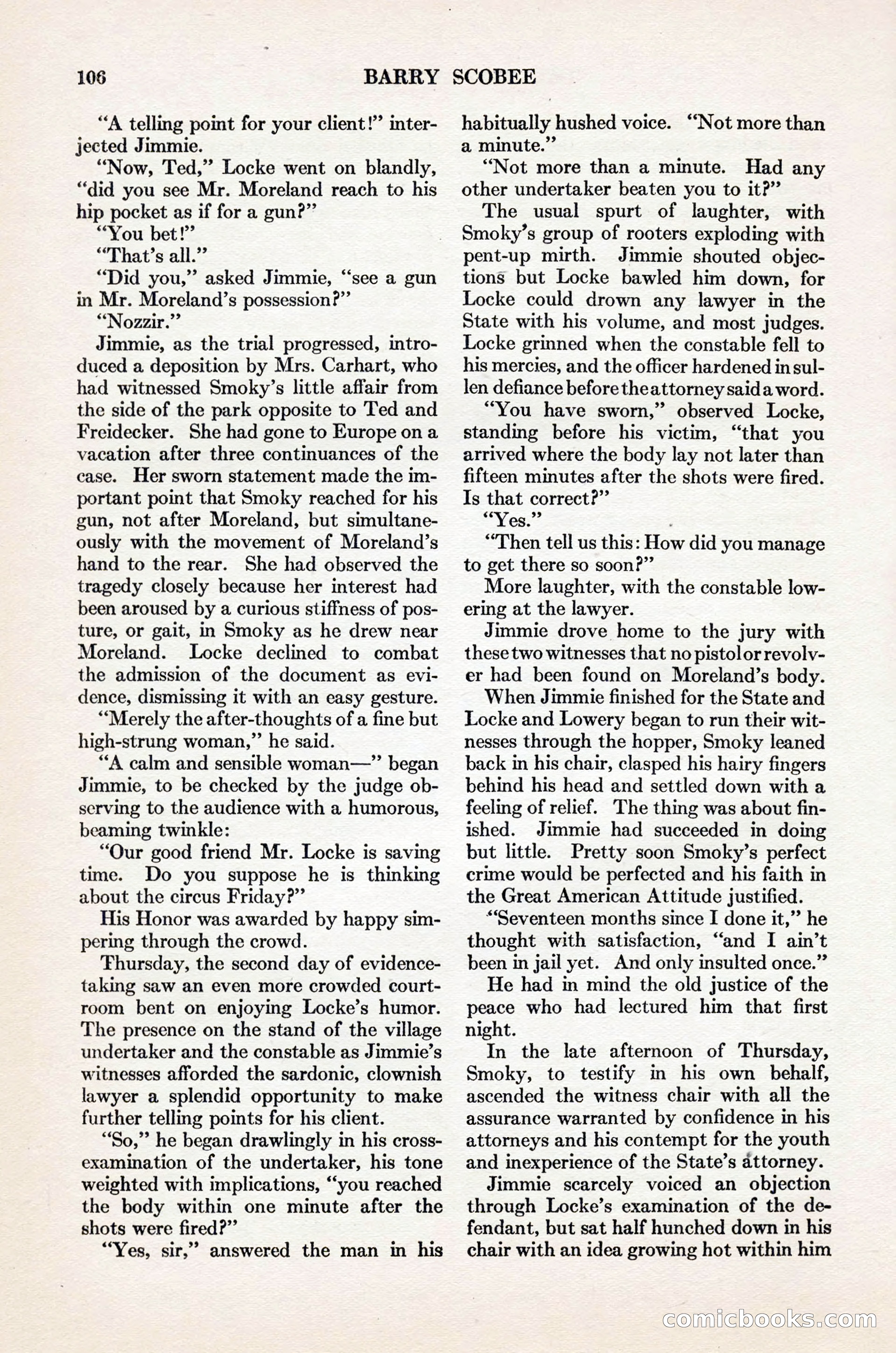 Adventure Magazine Cover, November 1, 1927 — page 120 of 208
