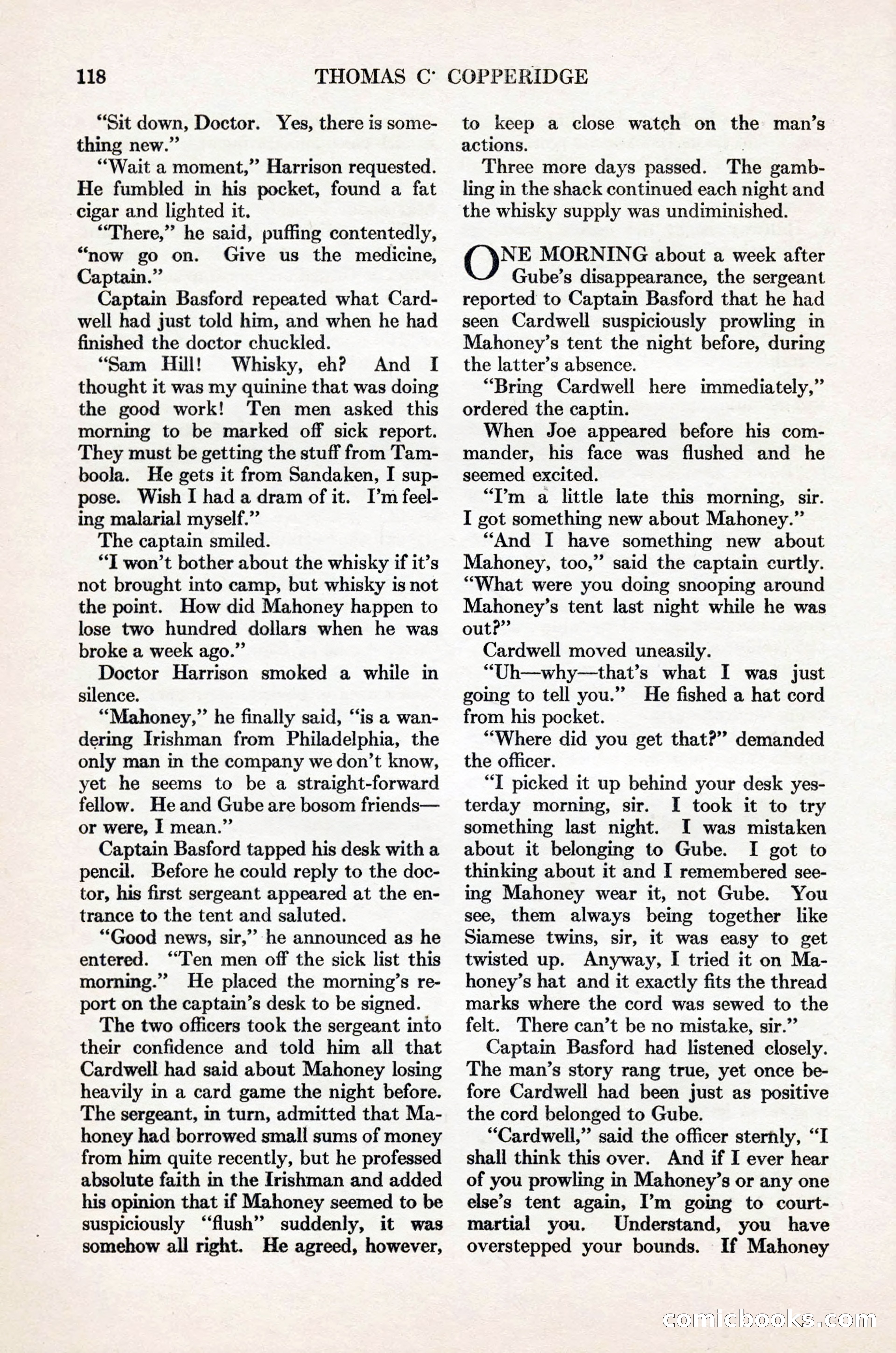 Adventure Magazine Cover, November 1, 1927 — page 132 of 208