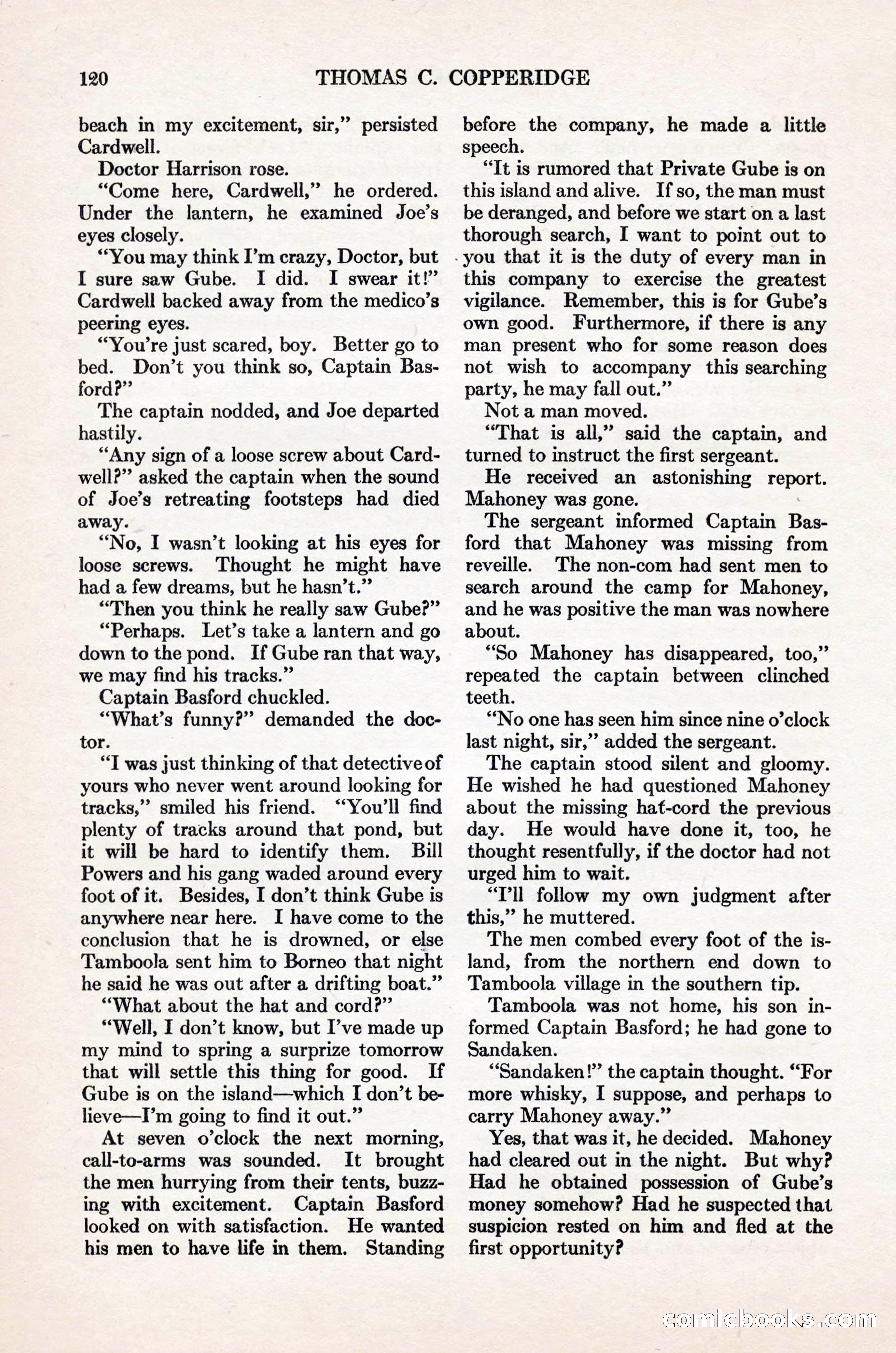 Adventure Magazine Cover, November 1, 1927 — page 134 of 208