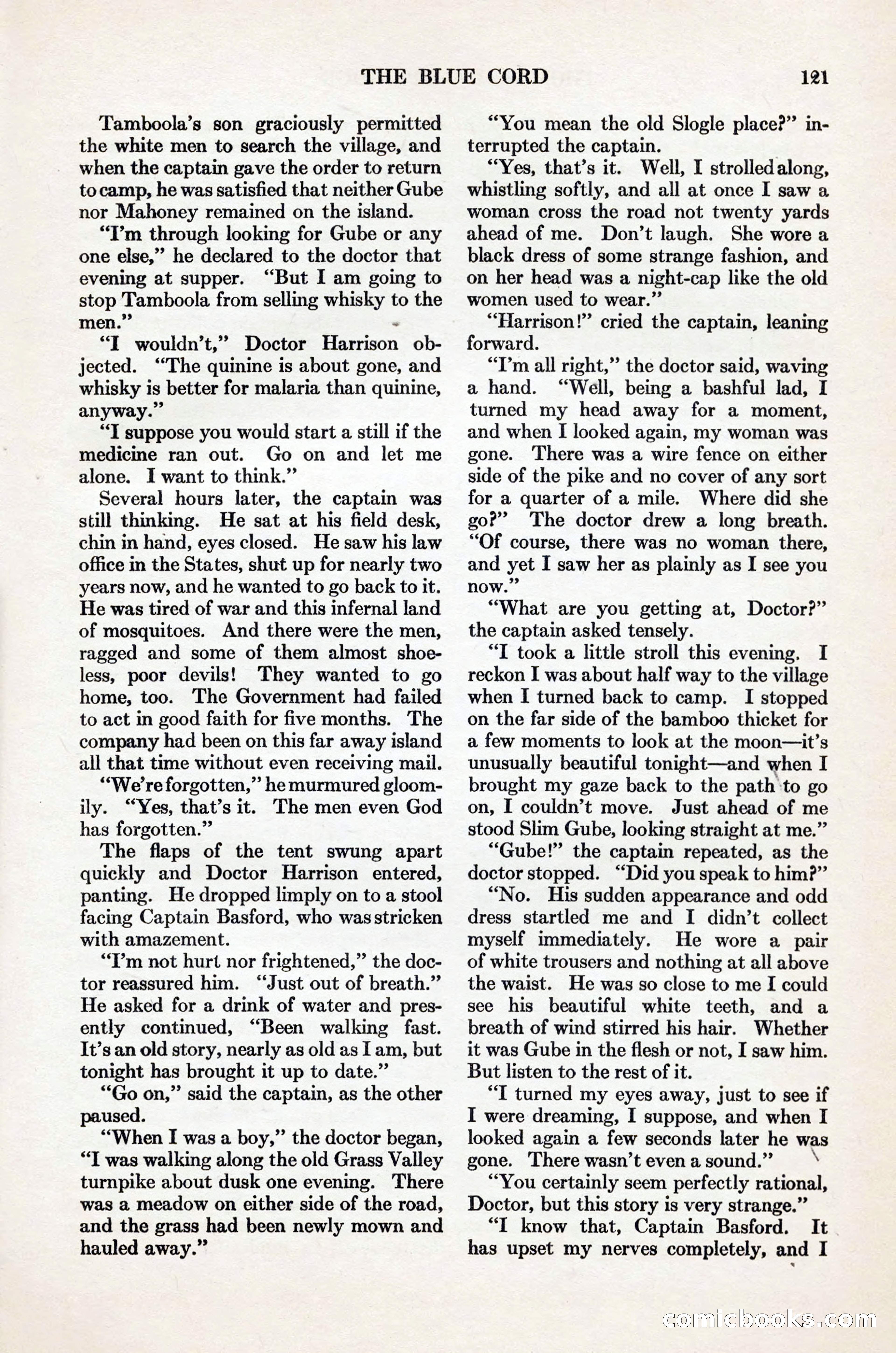 Adventure Magazine Cover, November 1, 1927 — page 135 of 208