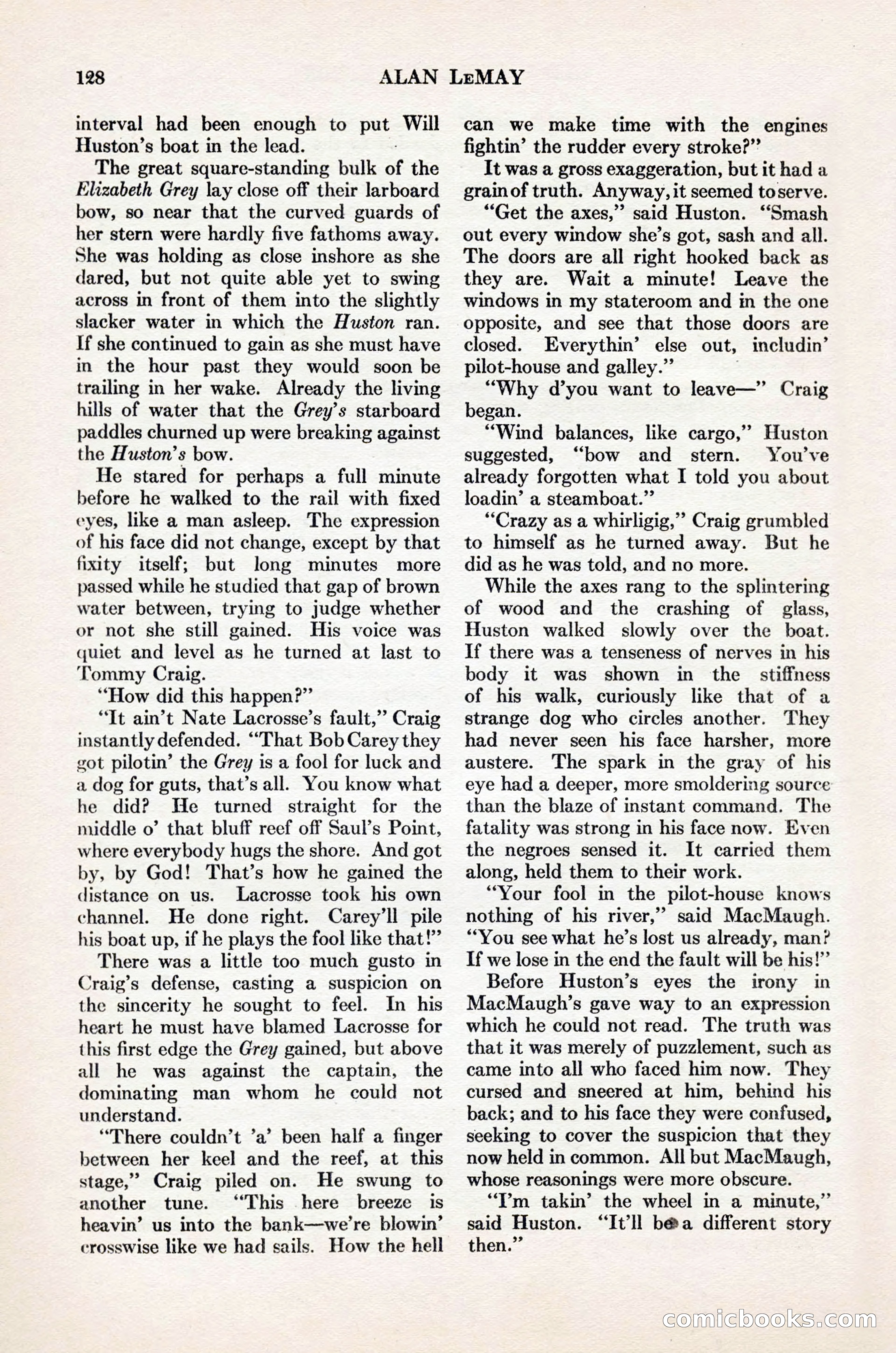 Adventure Magazine Cover, November 1, 1927 — page 142 of 208