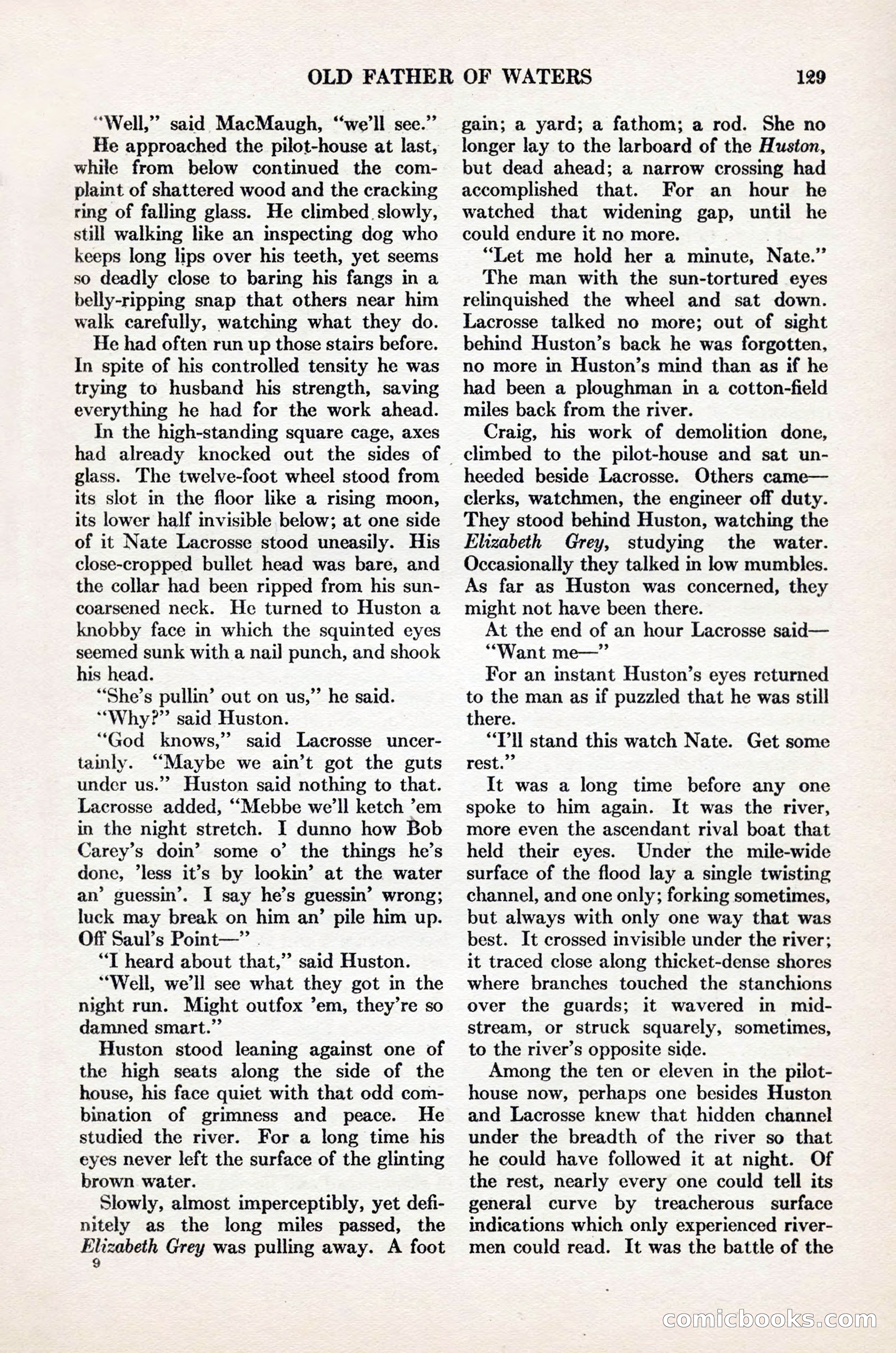 Adventure Magazine Cover, November 1, 1927 — page 143 of 208