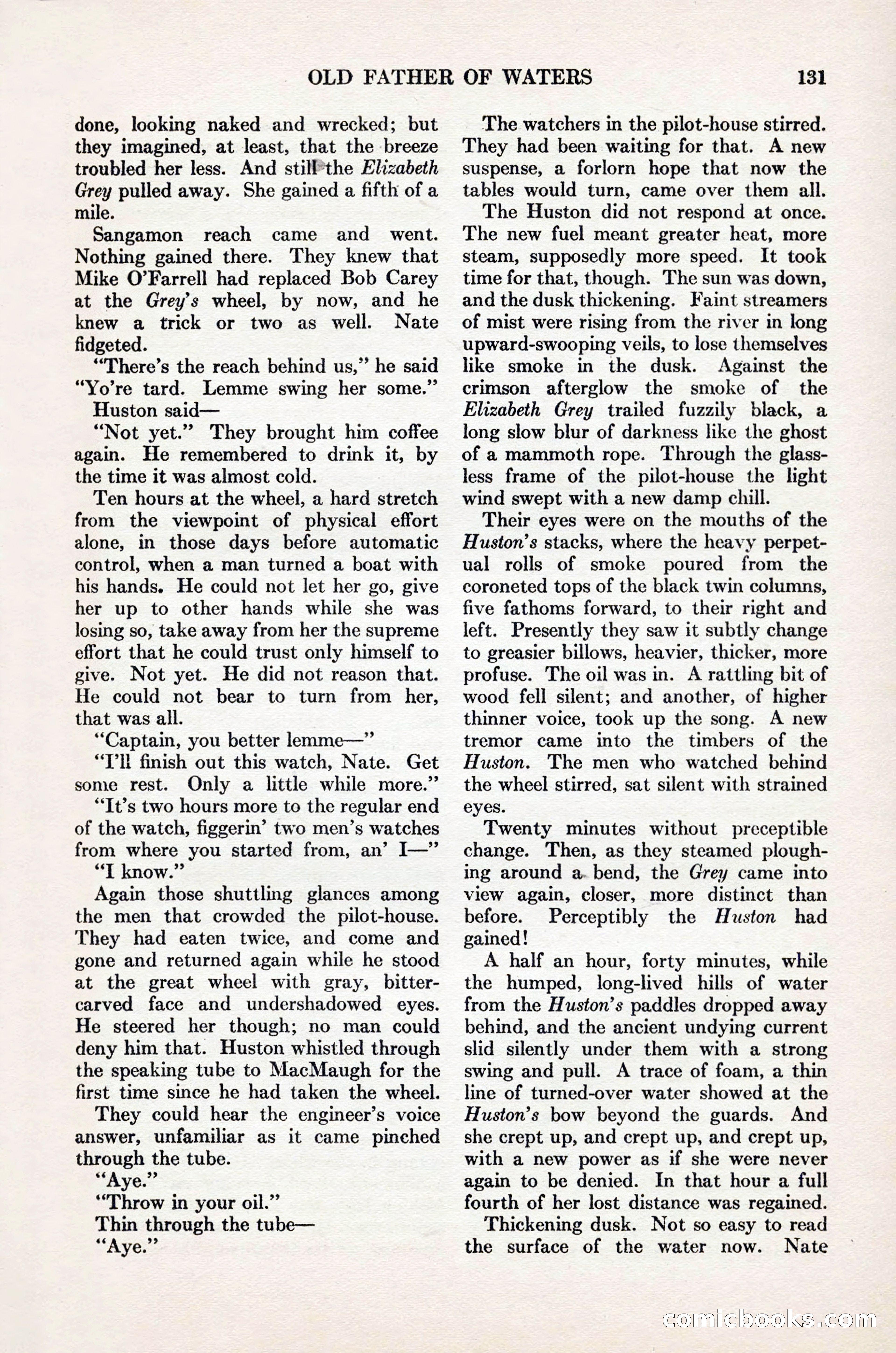 Adventure Magazine Cover, November 1, 1927 — page 145 of 208