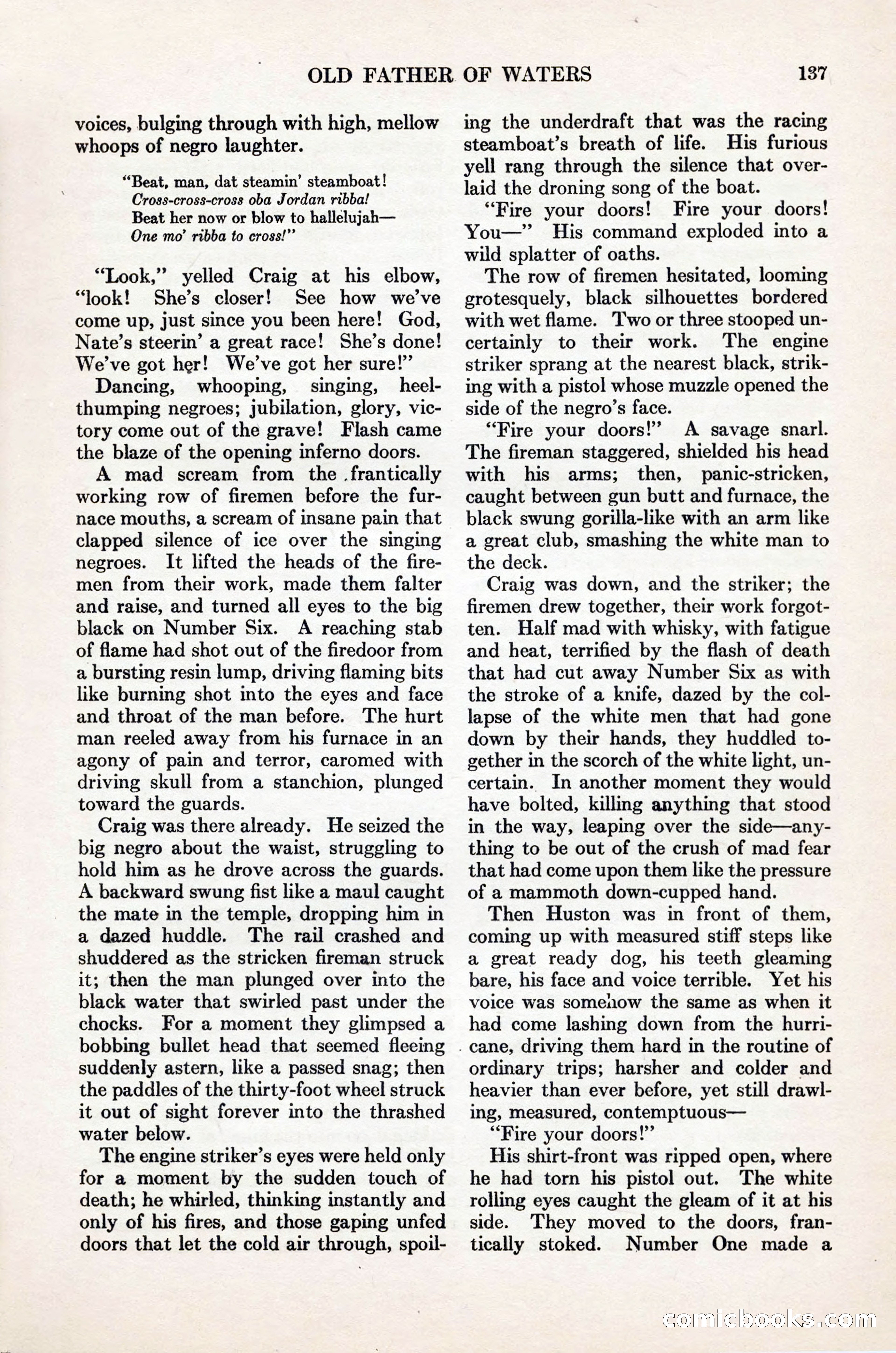 Adventure Magazine Cover, November 1, 1927 — page 151 of 208