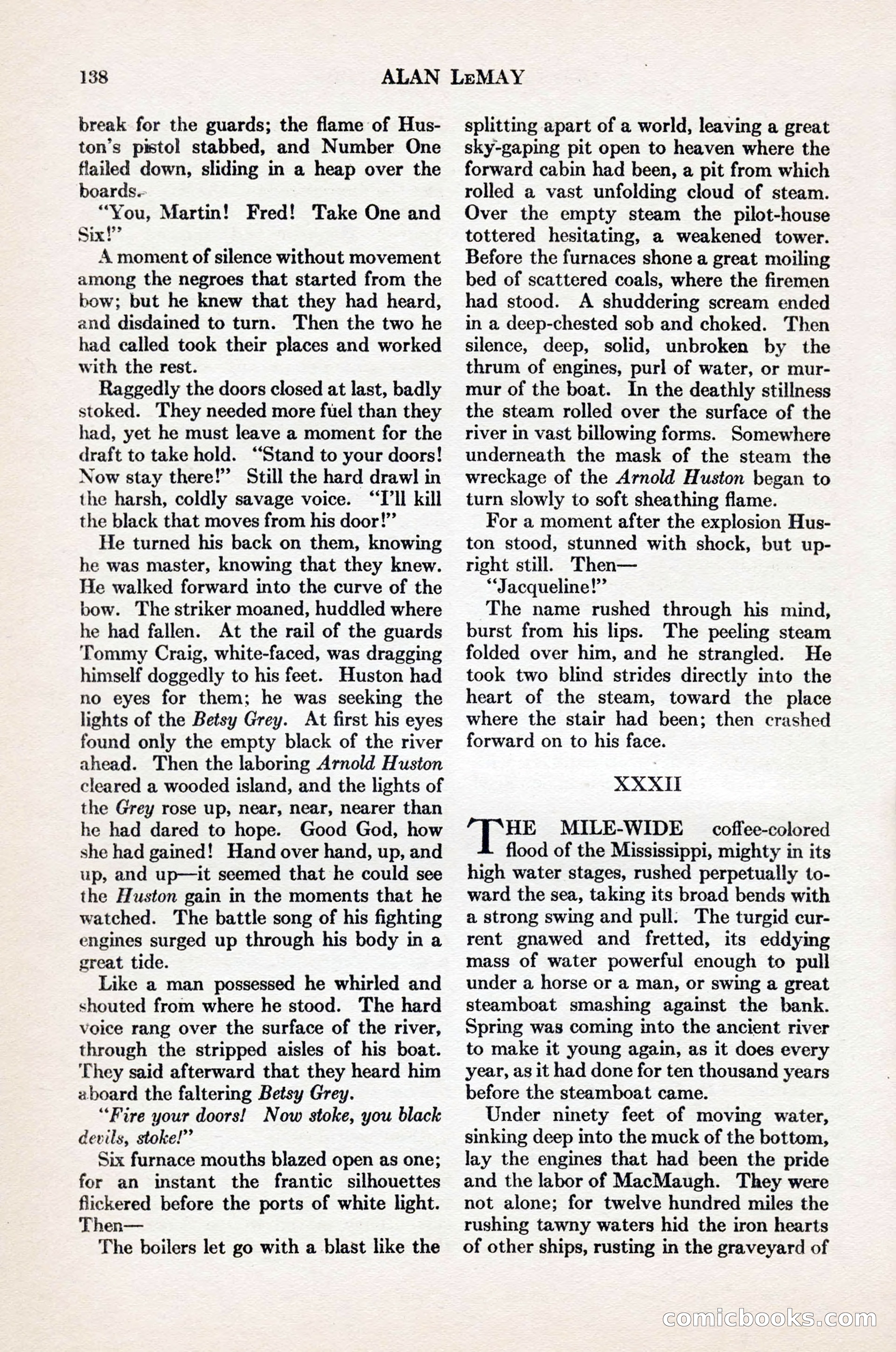 Adventure Magazine Cover, November 1, 1927 — page 152 of 208