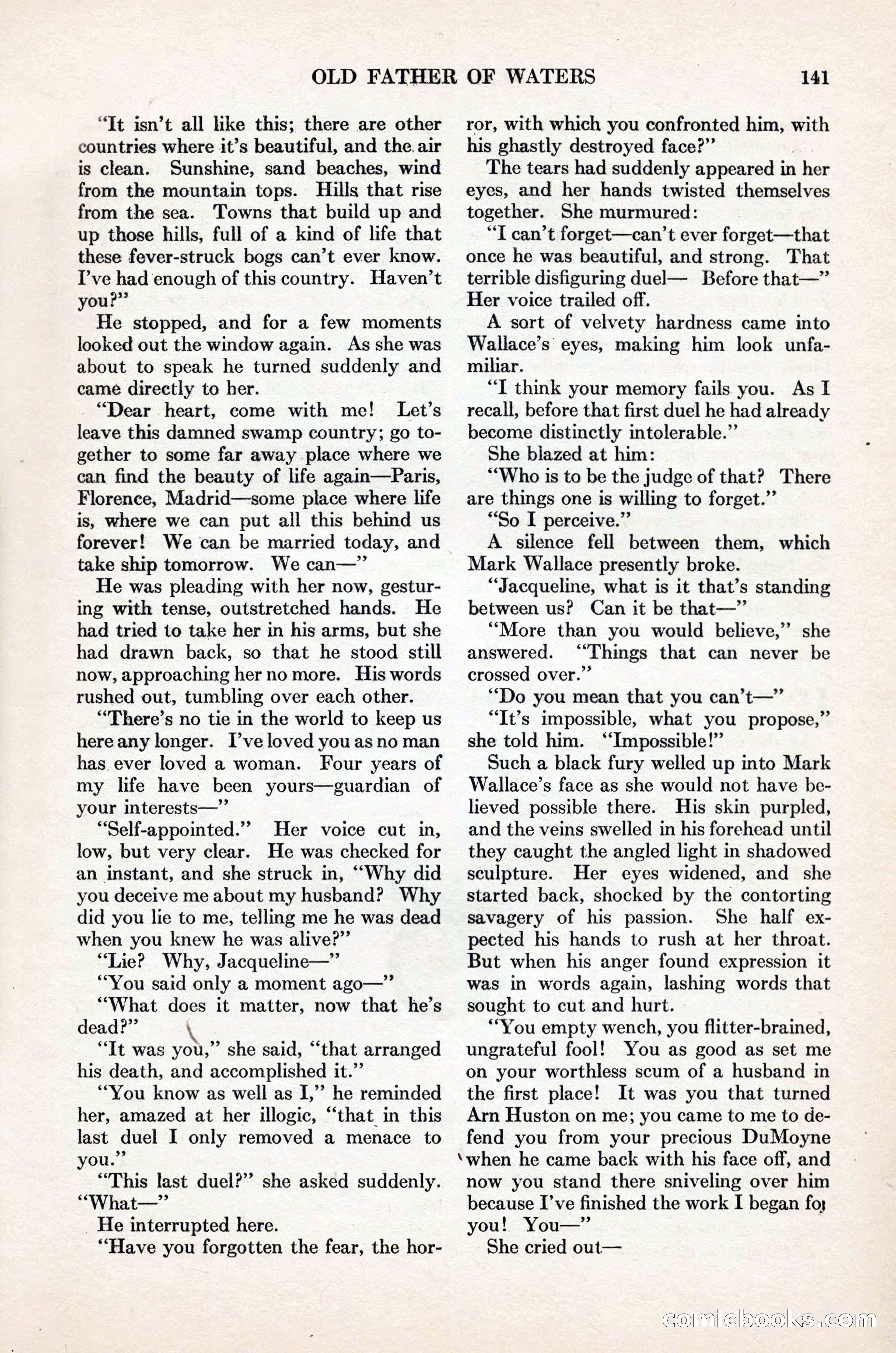 Adventure Magazine Cover, November 1, 1927 — page 155 of 208