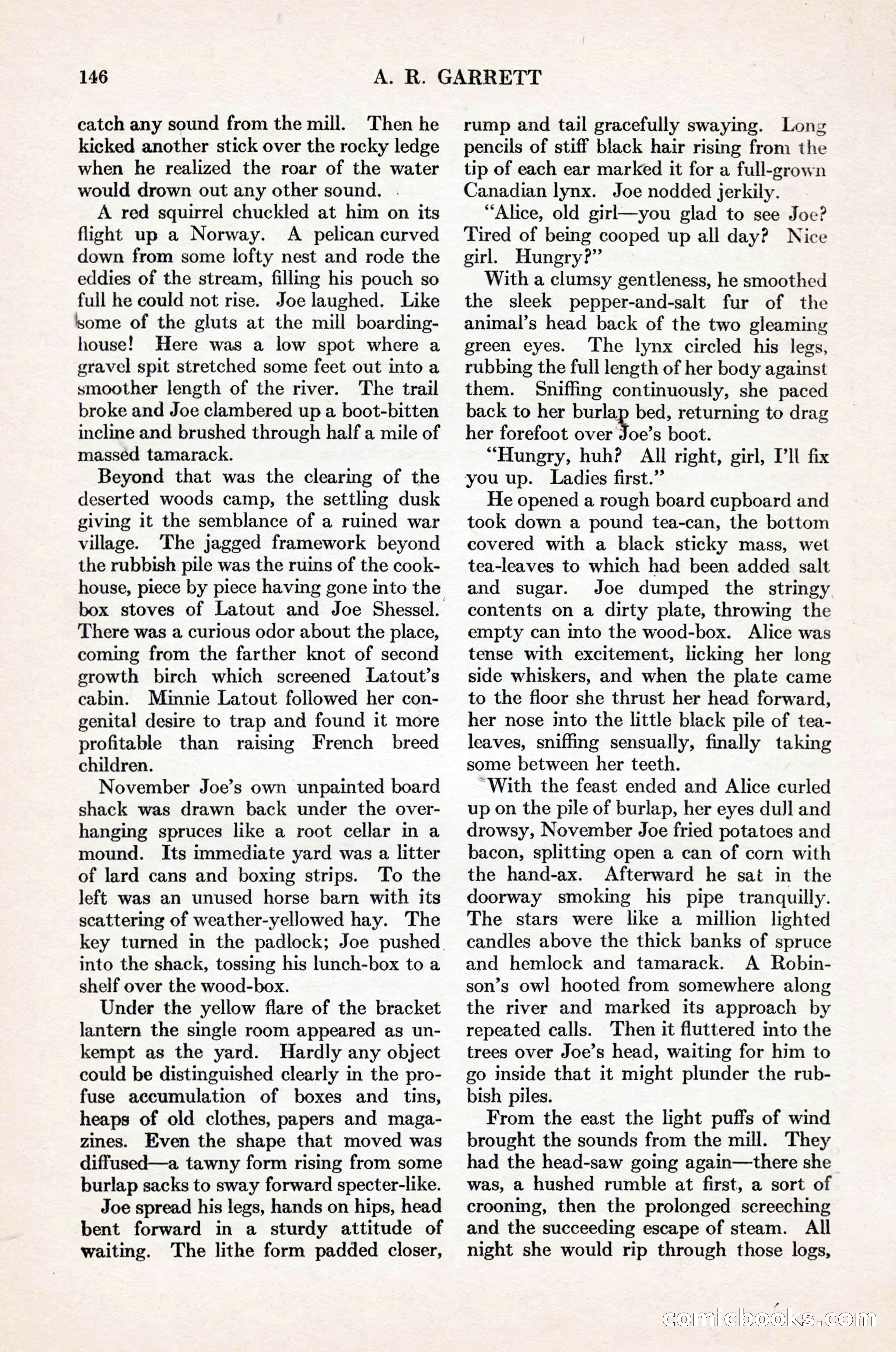 Adventure Magazine Cover, November 1, 1927 — page 160 of 208