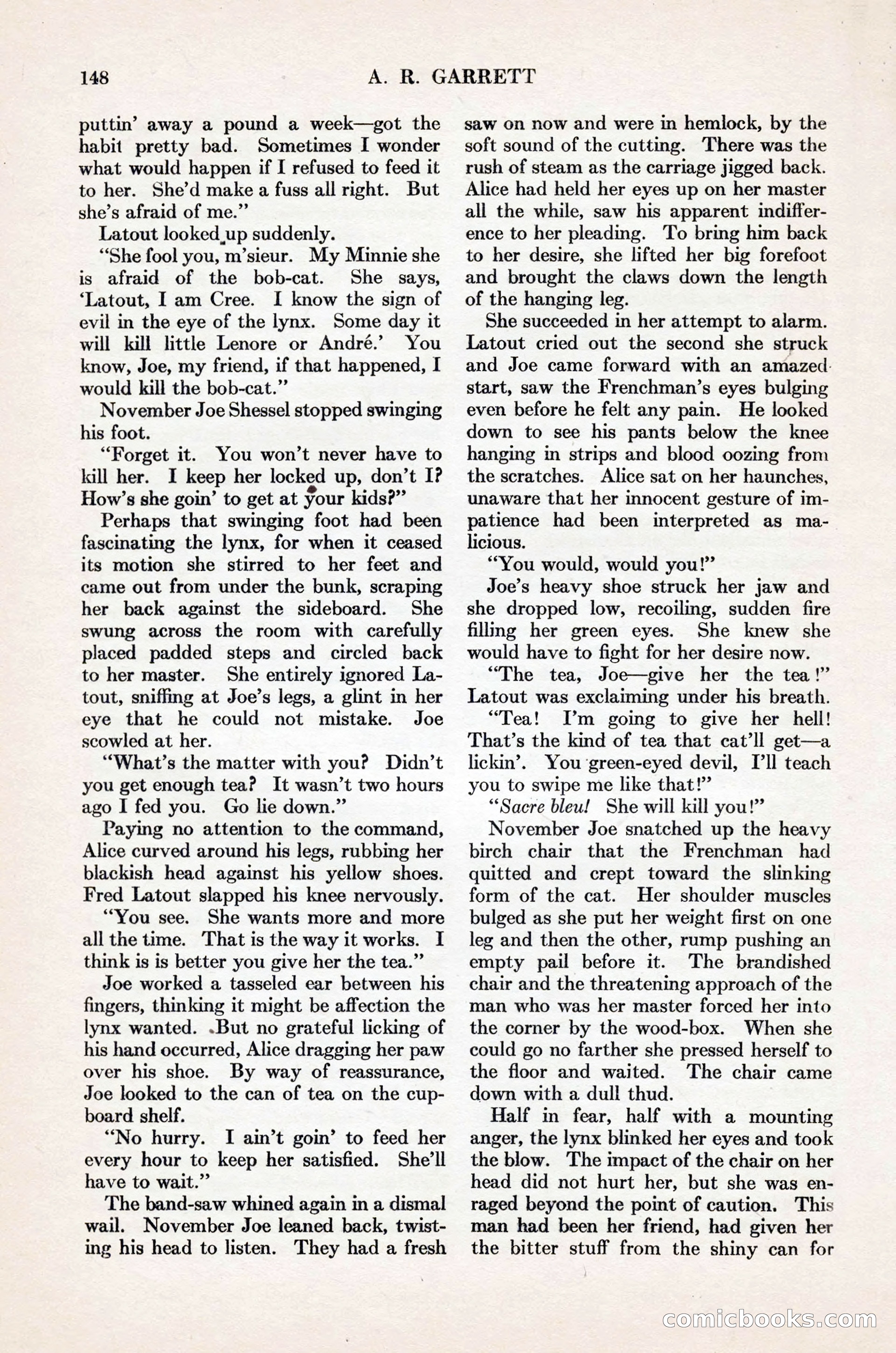 Adventure Magazine Cover, November 1, 1927 — page 162 of 208