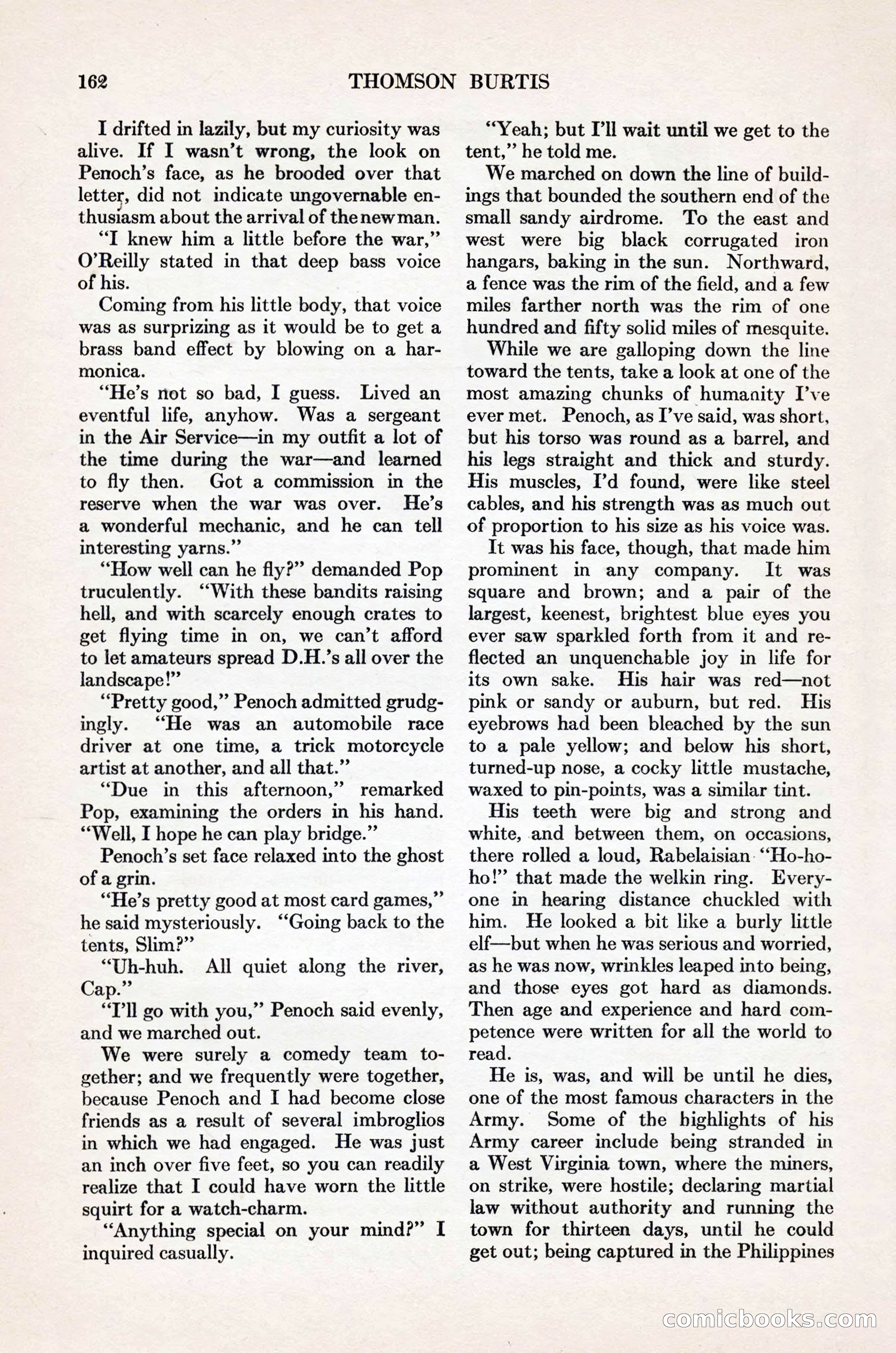 Adventure Magazine Cover, November 1, 1927 — page 176 of 208