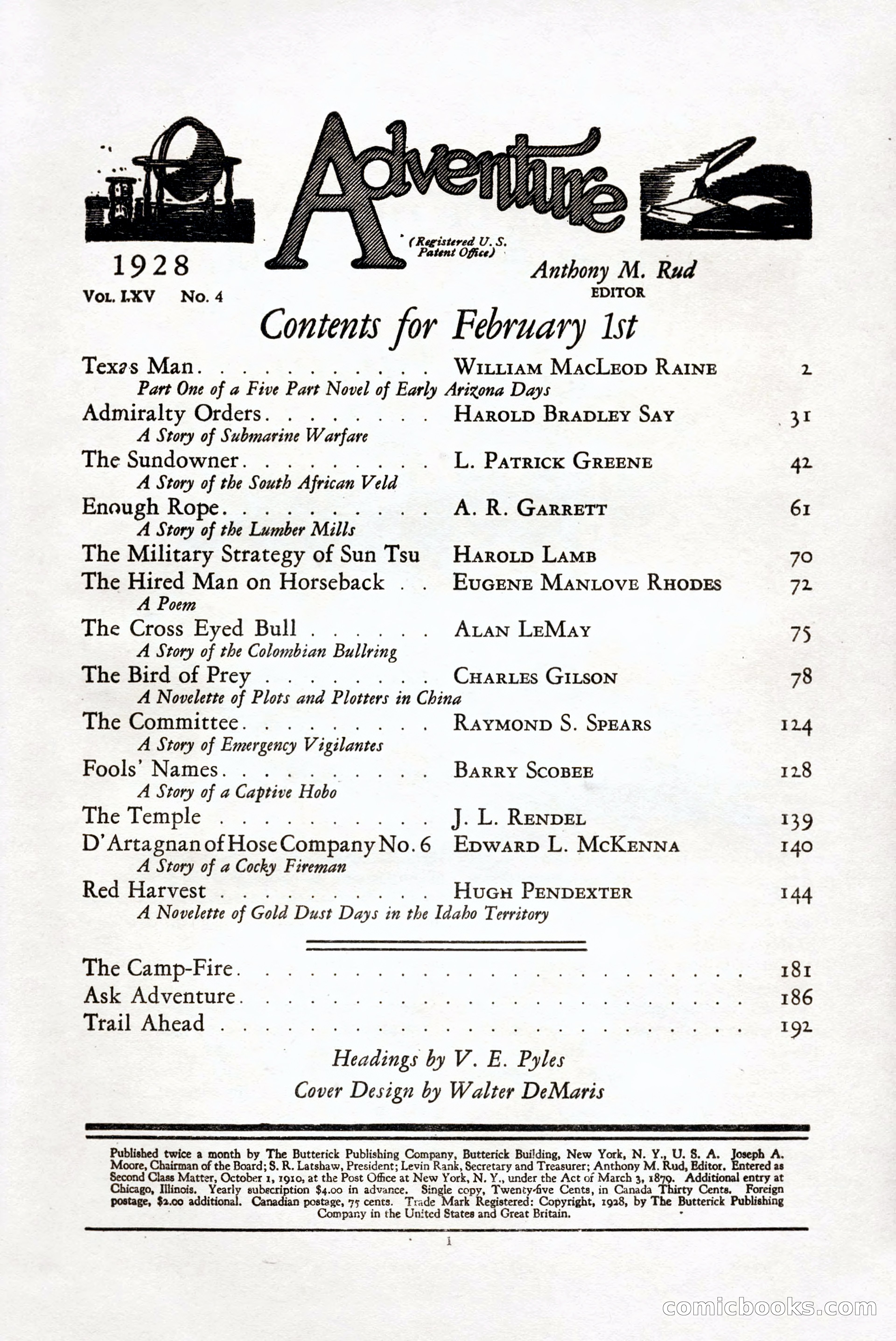 Adventure Magazine Cover — page 17 of 210