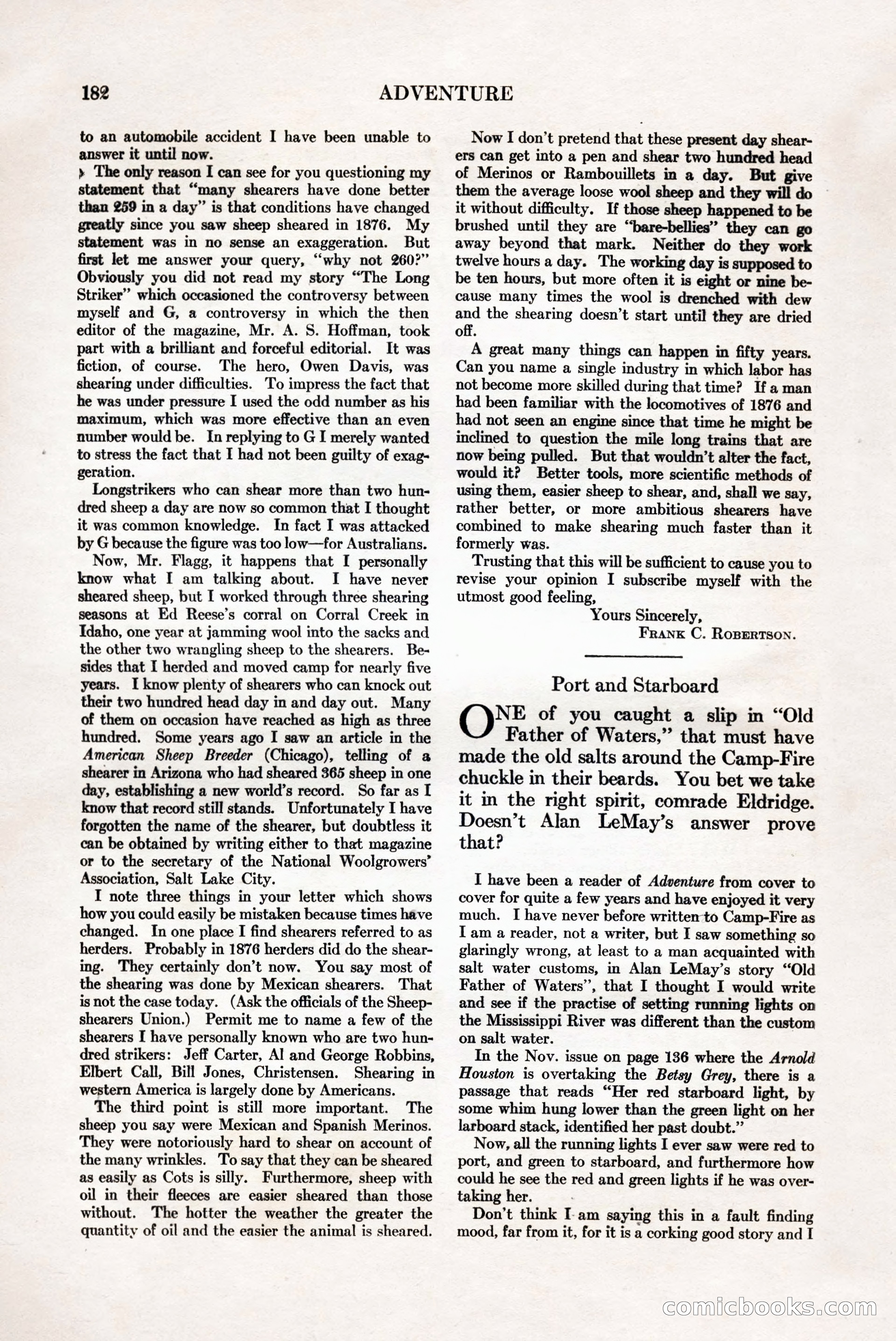 Adventure Magazine Cover — page 198 of 210