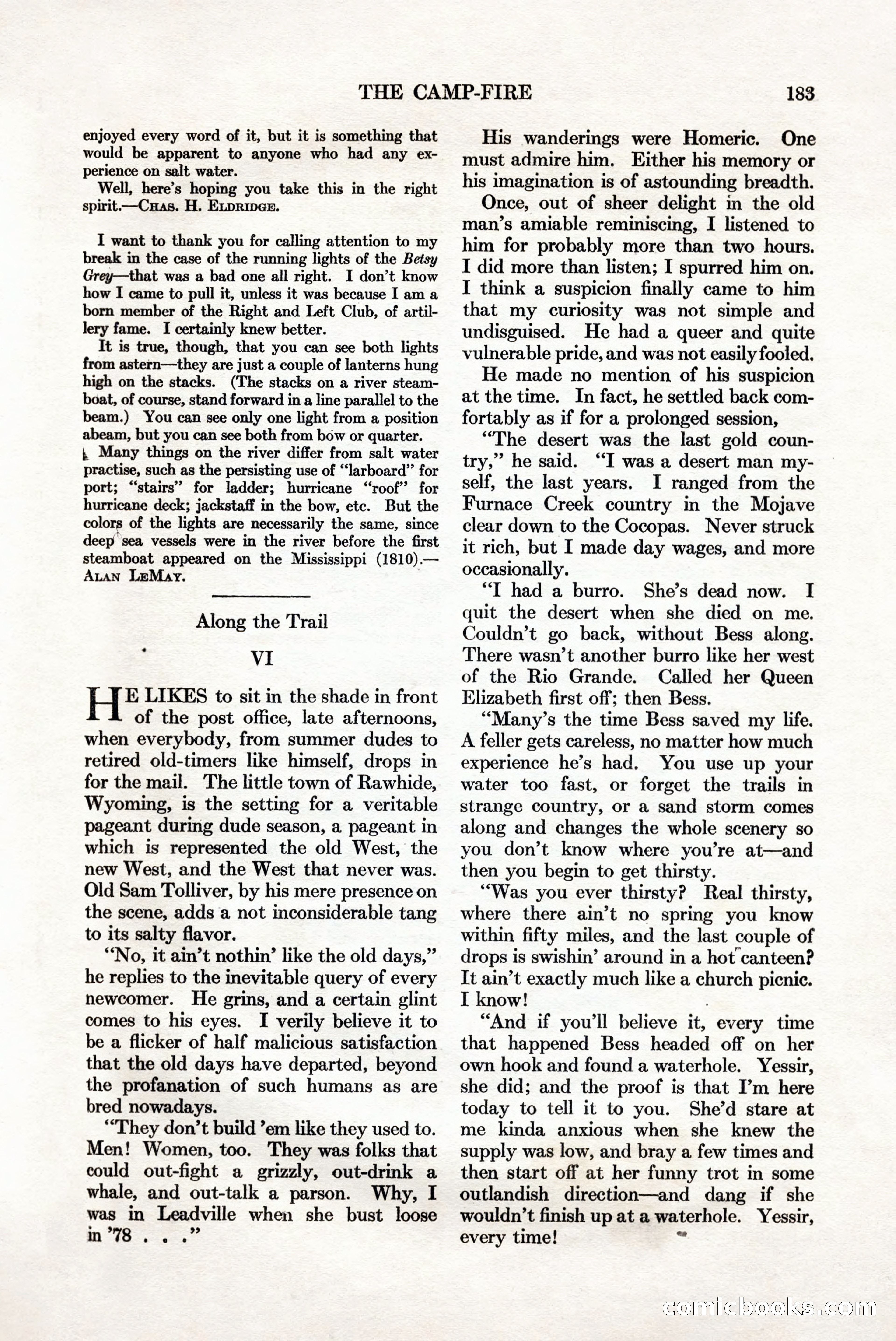 Adventure Magazine Cover — page 199 of 210